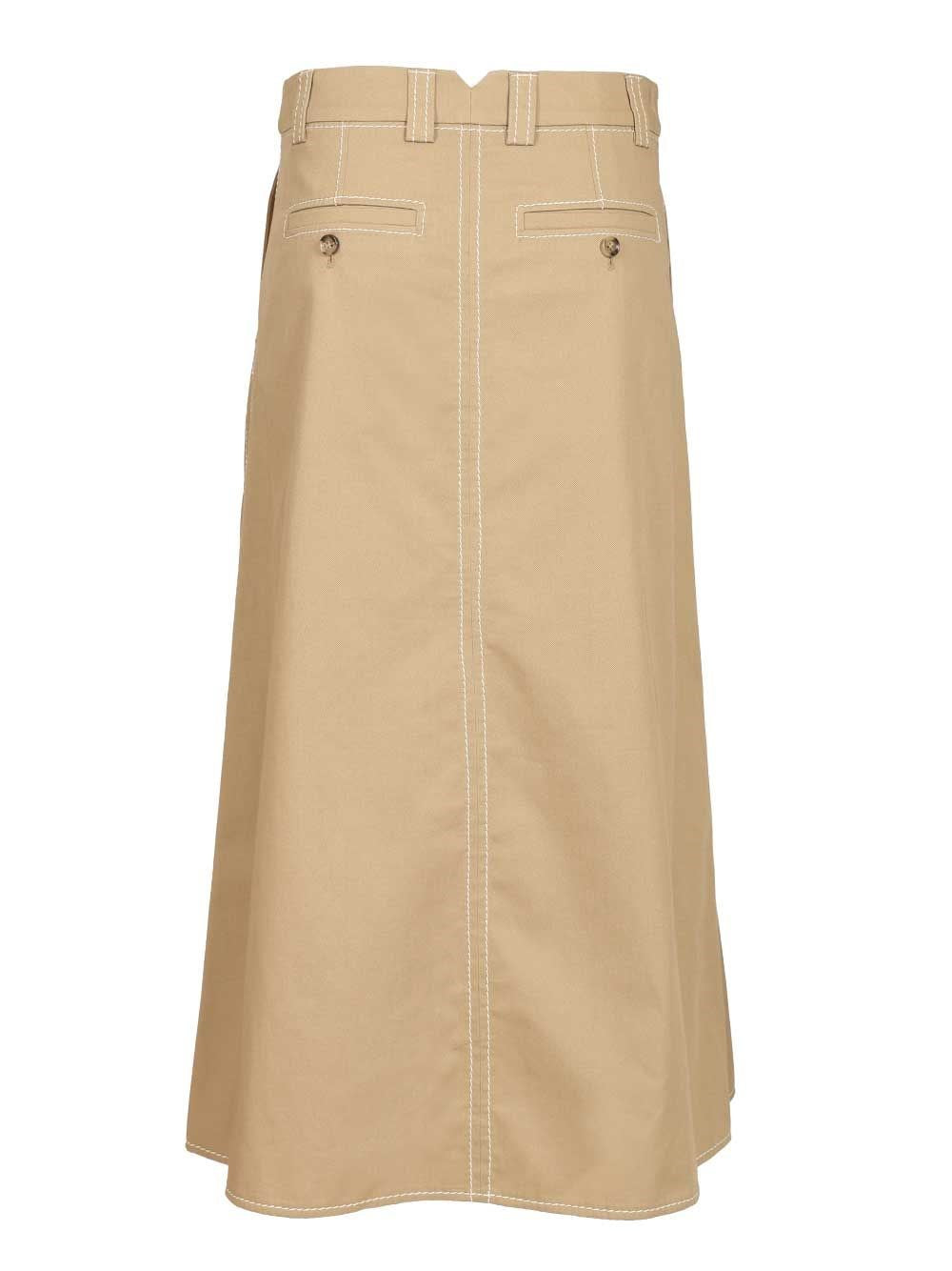 Ami Women Long A-Line Skirt AMI PARIS