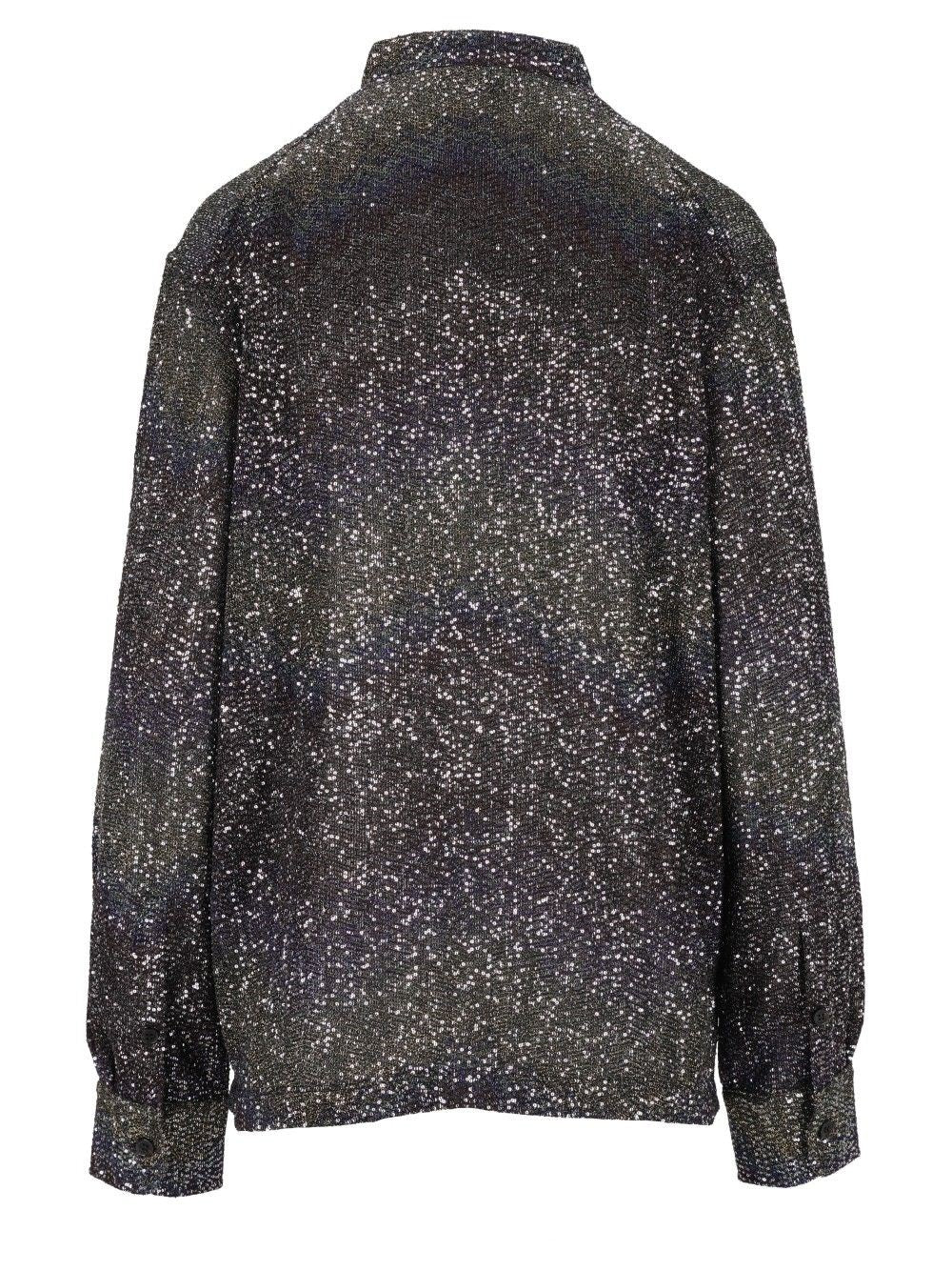 Missoni Women Oversized Shirt With Sequin Appliqué MISSONI