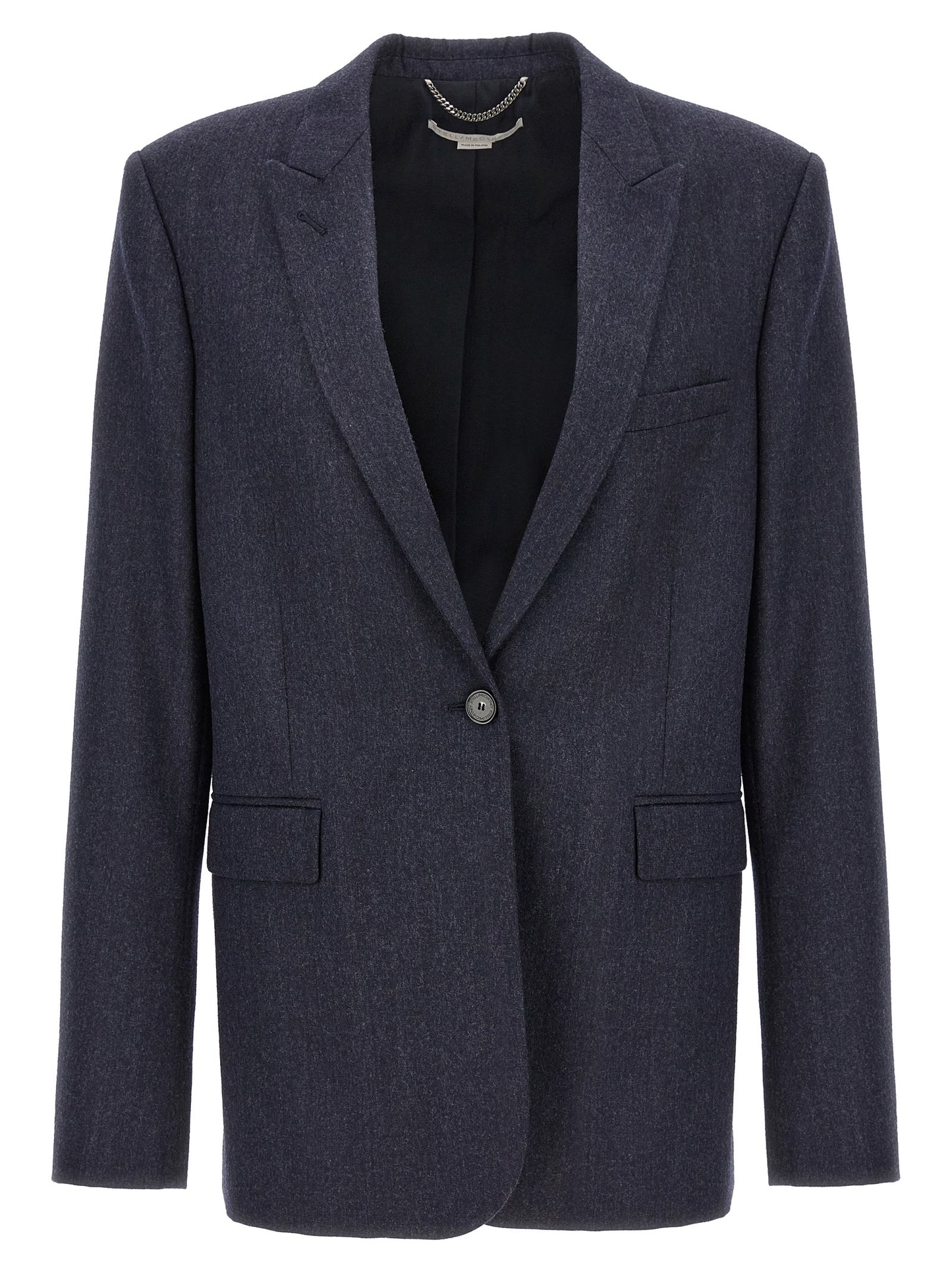 Stella Mccartney Women Single-Breasted Wool Blazer STELLA MCCARTNEY