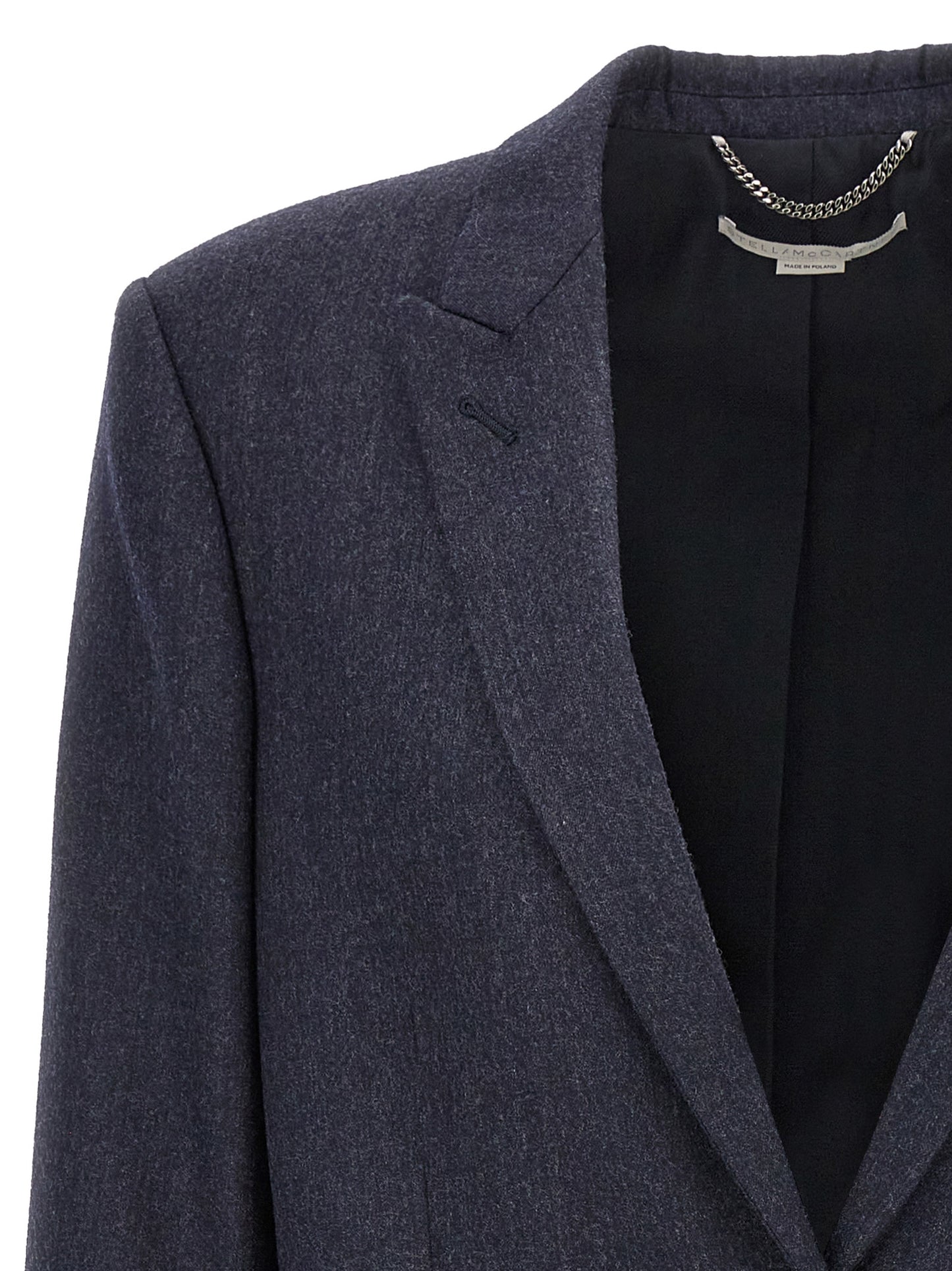 Stella Mccartney Women Single-Breasted Wool Blazer STELLA MCCARTNEY
