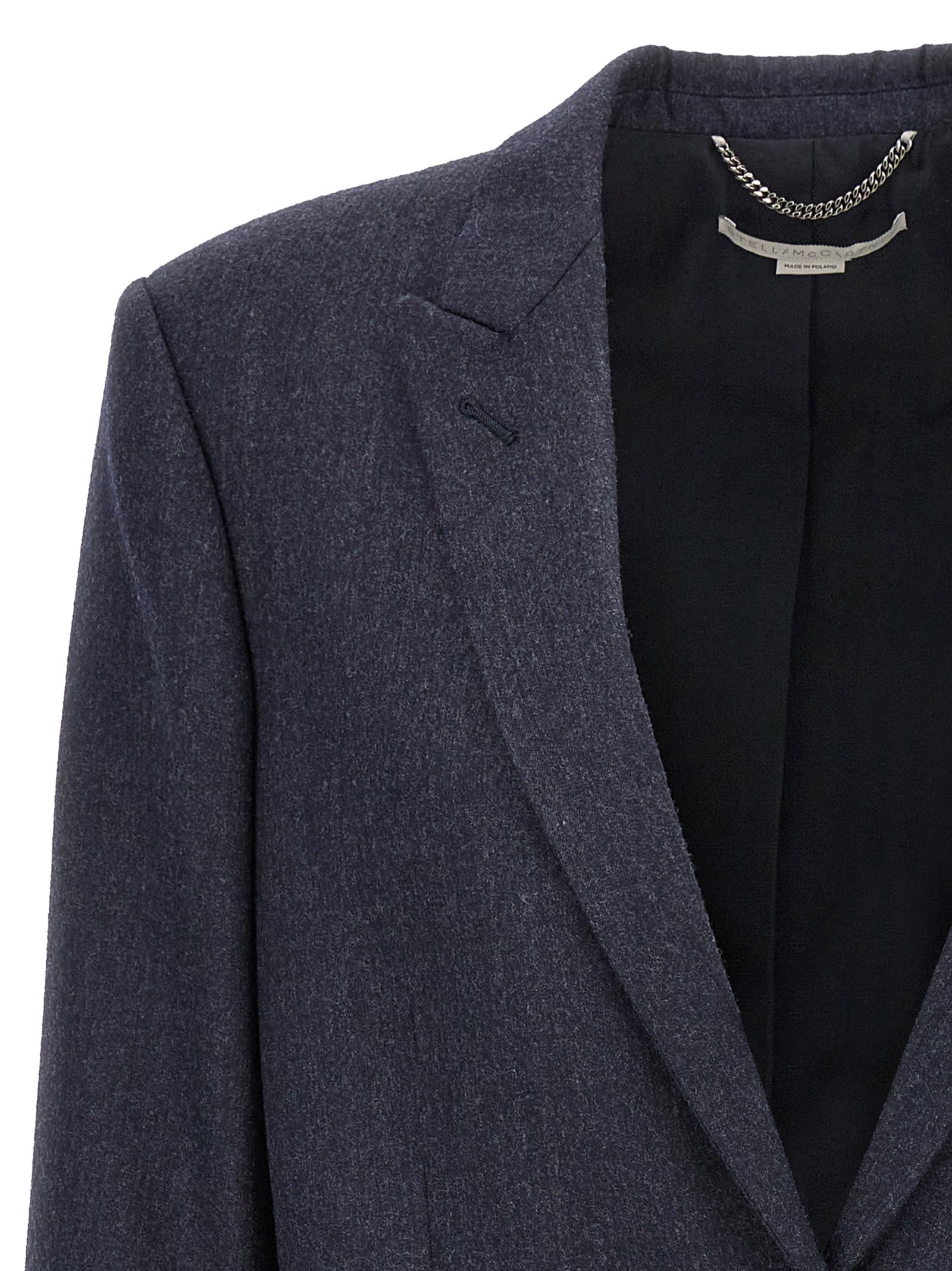 Stella Mccartney Women Single-Breasted Wool Blazer STELLA MCCARTNEY