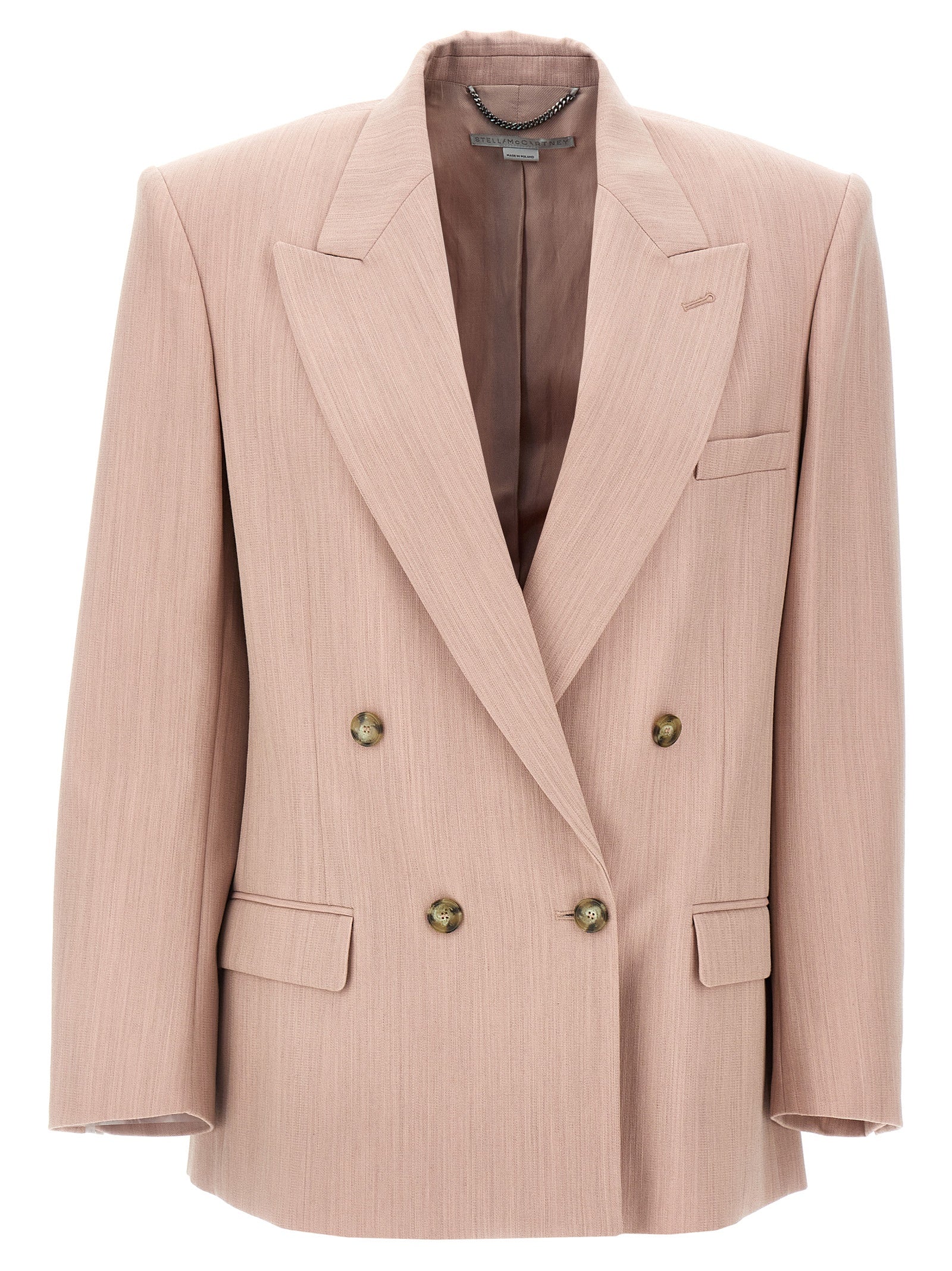 Stella Mccartney Women Double-Breasted Wool Blazer STELLA MCCARTNEY