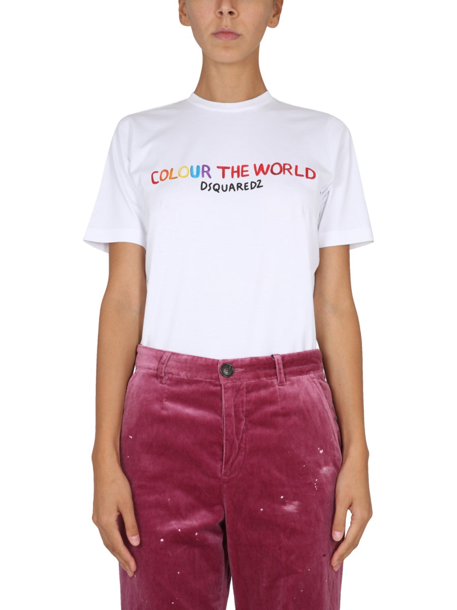 Dsquared Women T-Shirt With Logo DSQUARED2