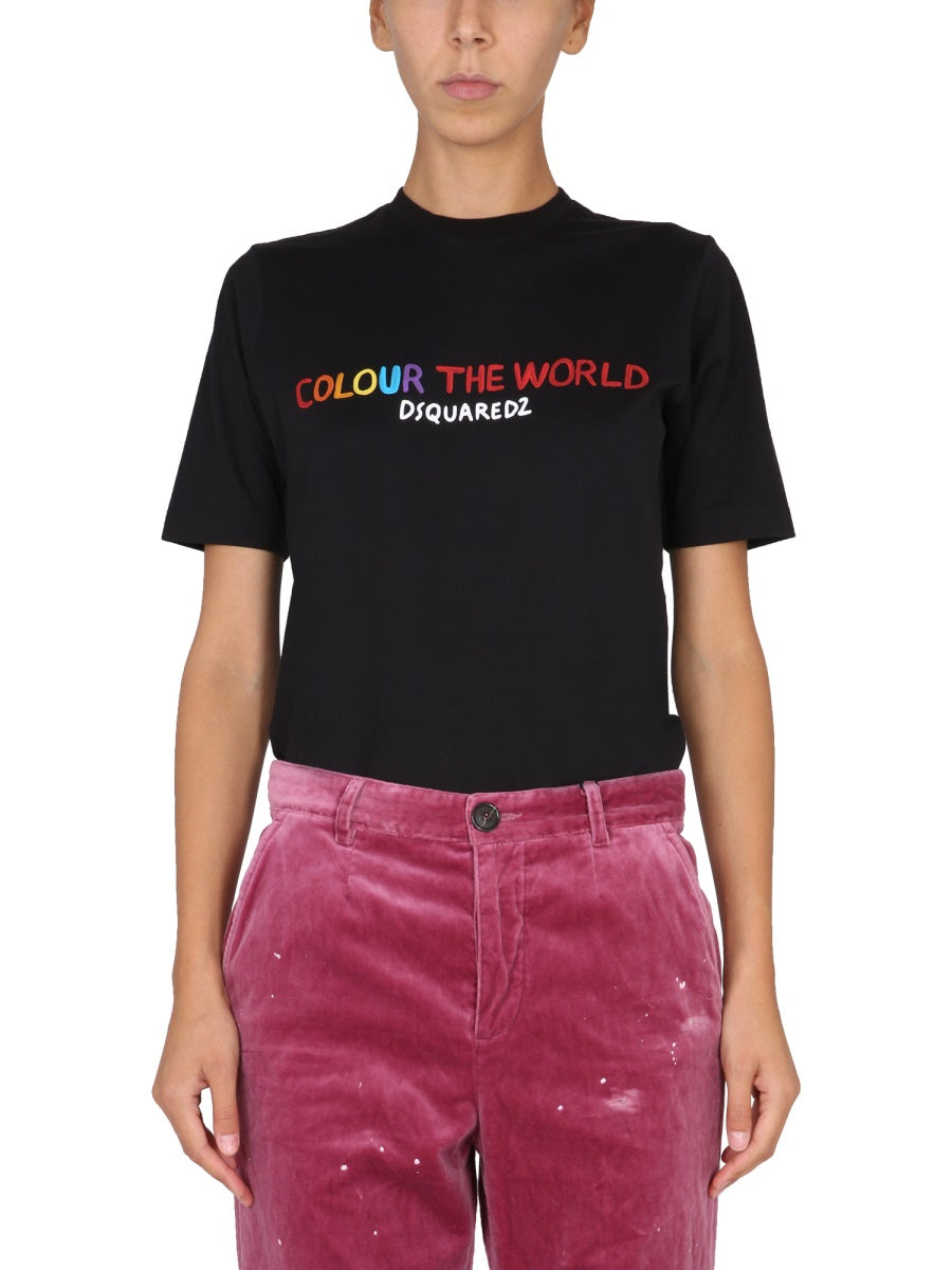 Dsquared Women T-Shirt With Logo DSQUARED2