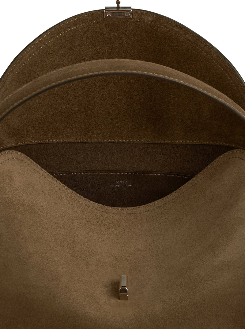 Toteme Women T-Lock Suede Top Handle TOTEME