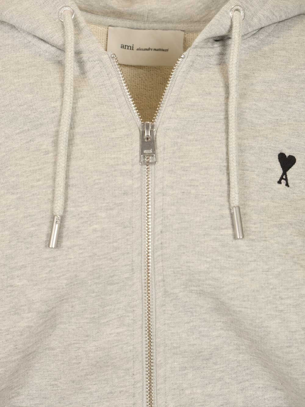 Ami Women Ami De Coeur Zip-Up Hoodie AMI PARIS