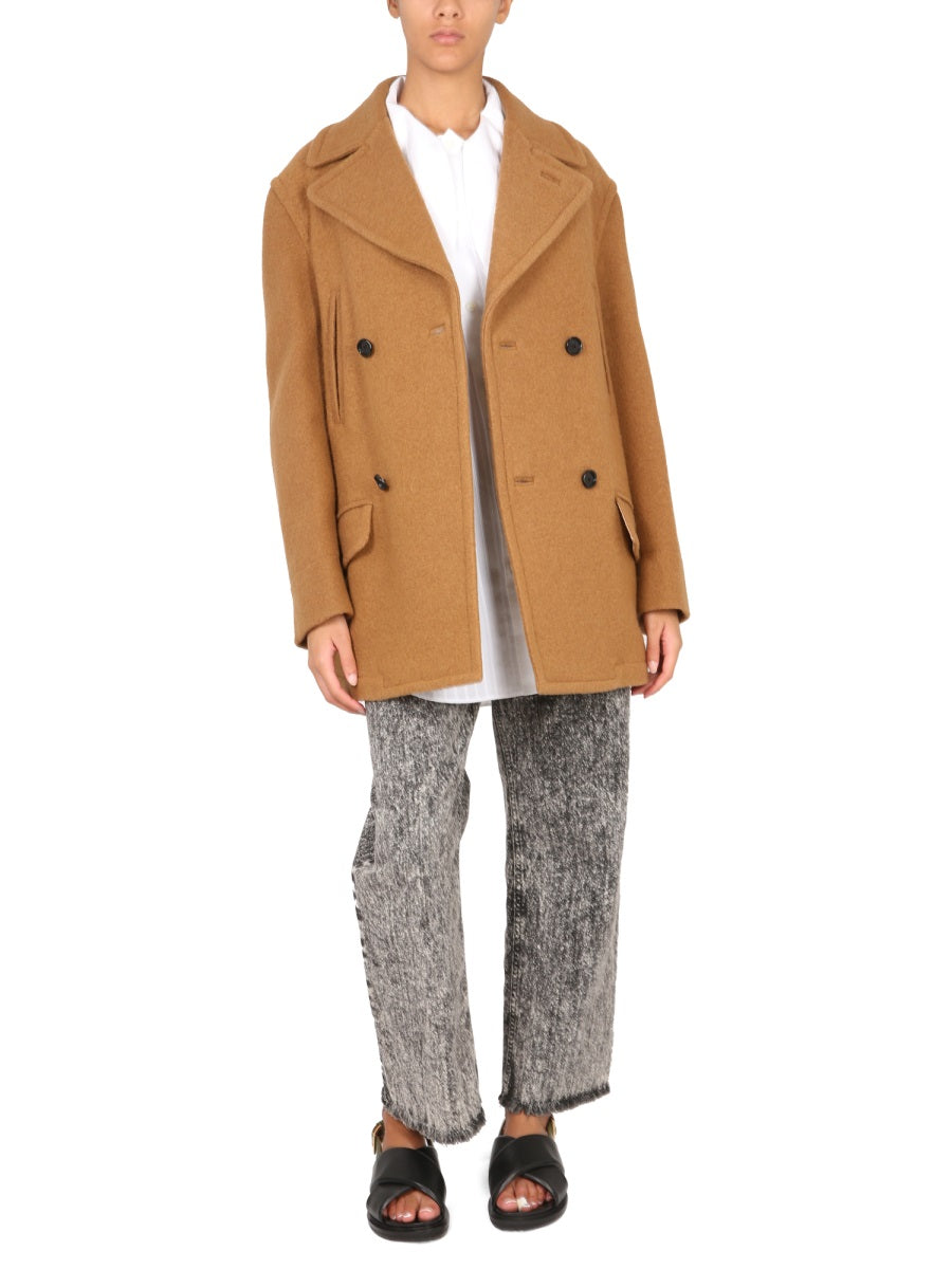 Marni Women Double-Breasted Coat MARNI