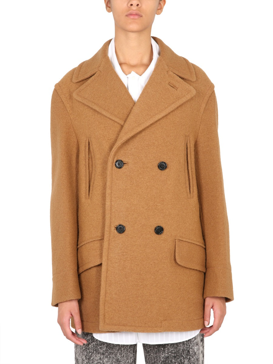 Marni Women Double-Breasted Coat MARNI