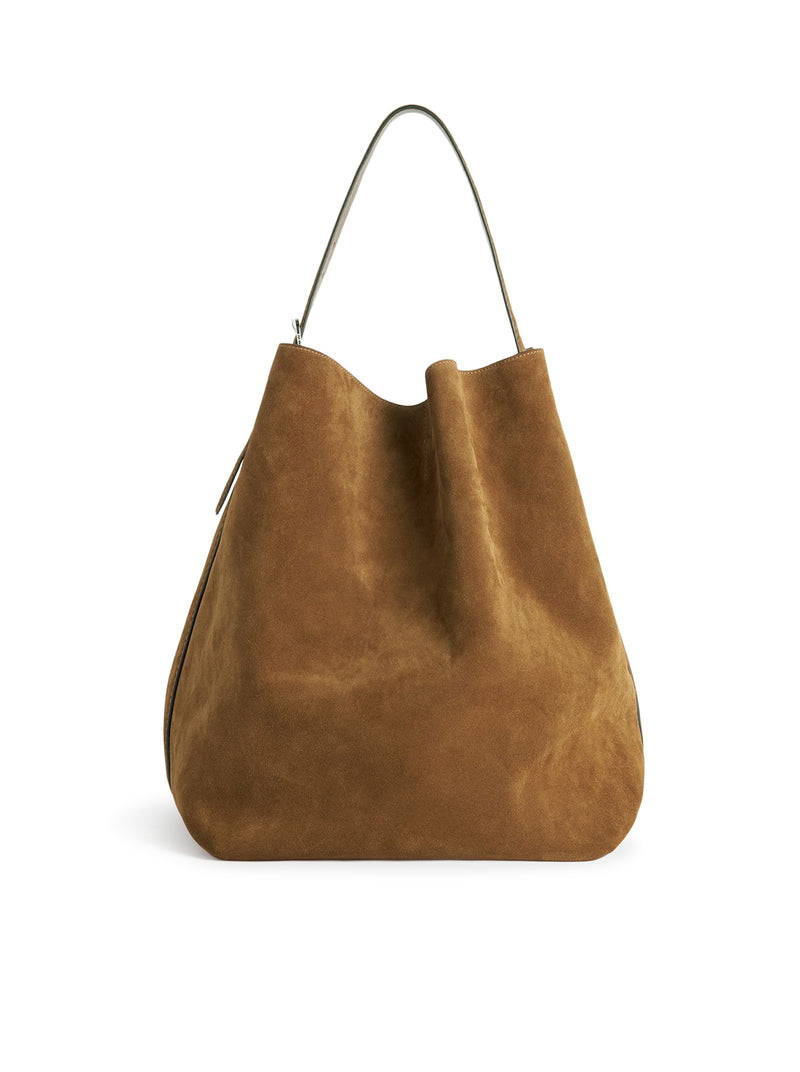 Toteme Women Belteg Tote Suede Bag TOTEME