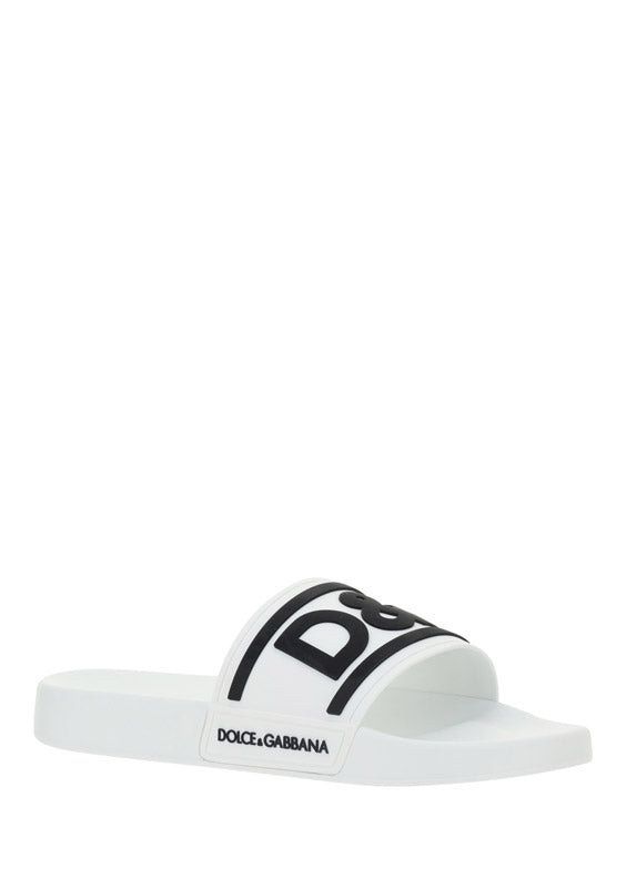 Dolce & Gabbana Men Logo Slide Sandals DOLCE & GABBANA