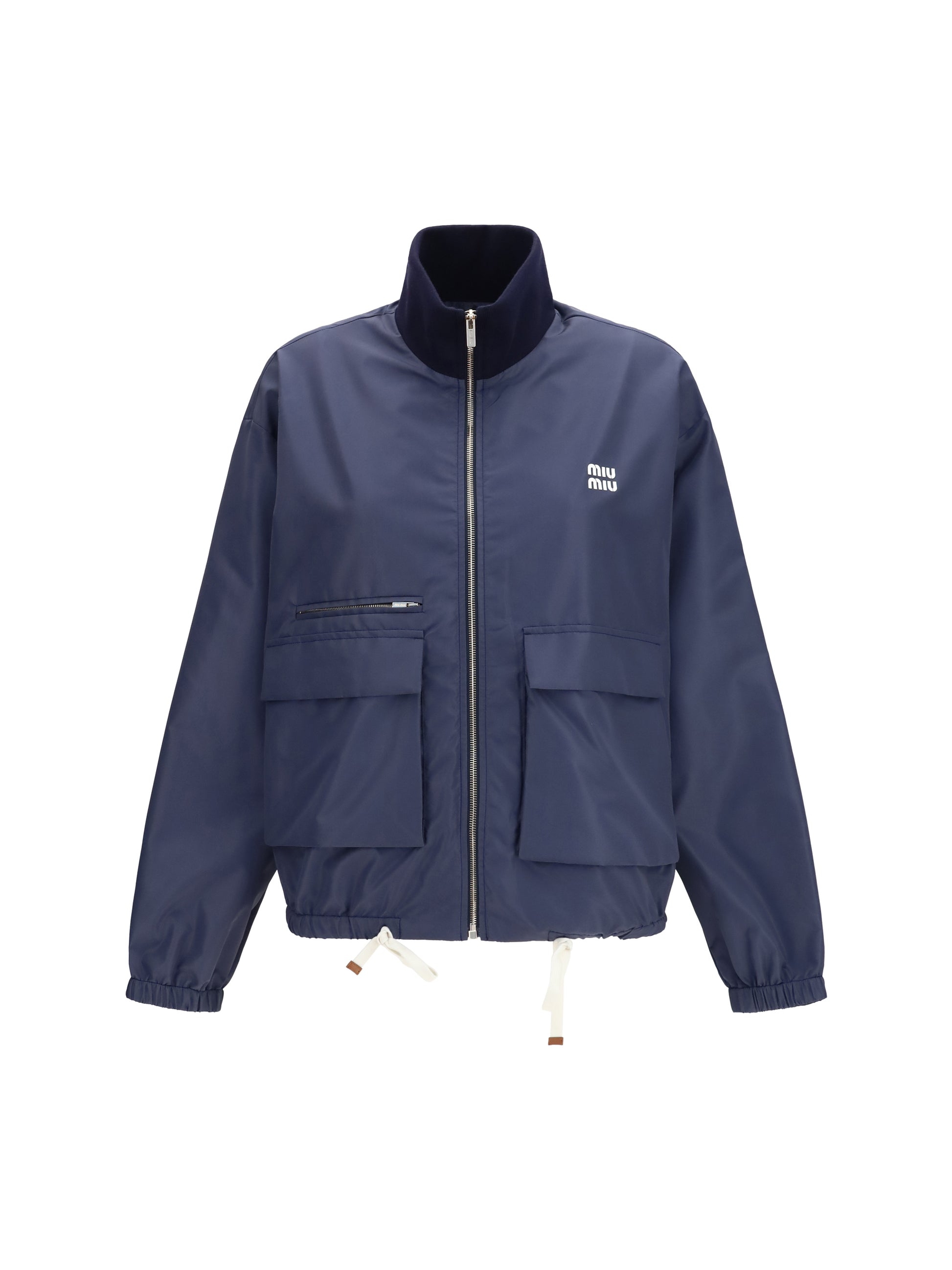Miu Miu Women Technical Canvas Jacket MIU MIU