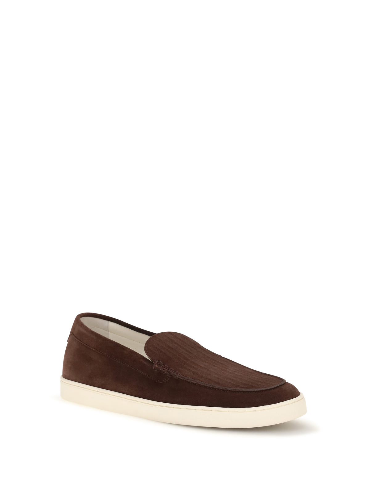 Brunello Cucinelli Men Suede Loafers BRUNELLO CUCINELLI
