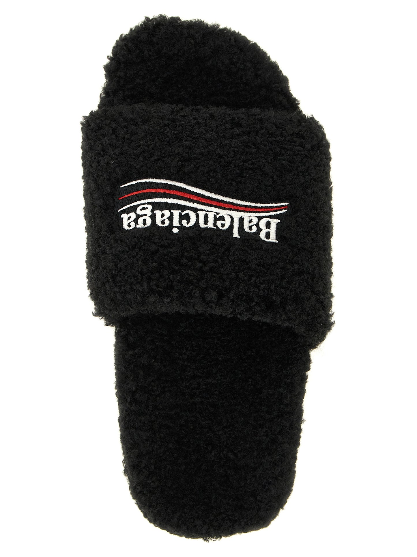 Balenciaga Women 'Furry' Open Sandals BALENCIAGA
