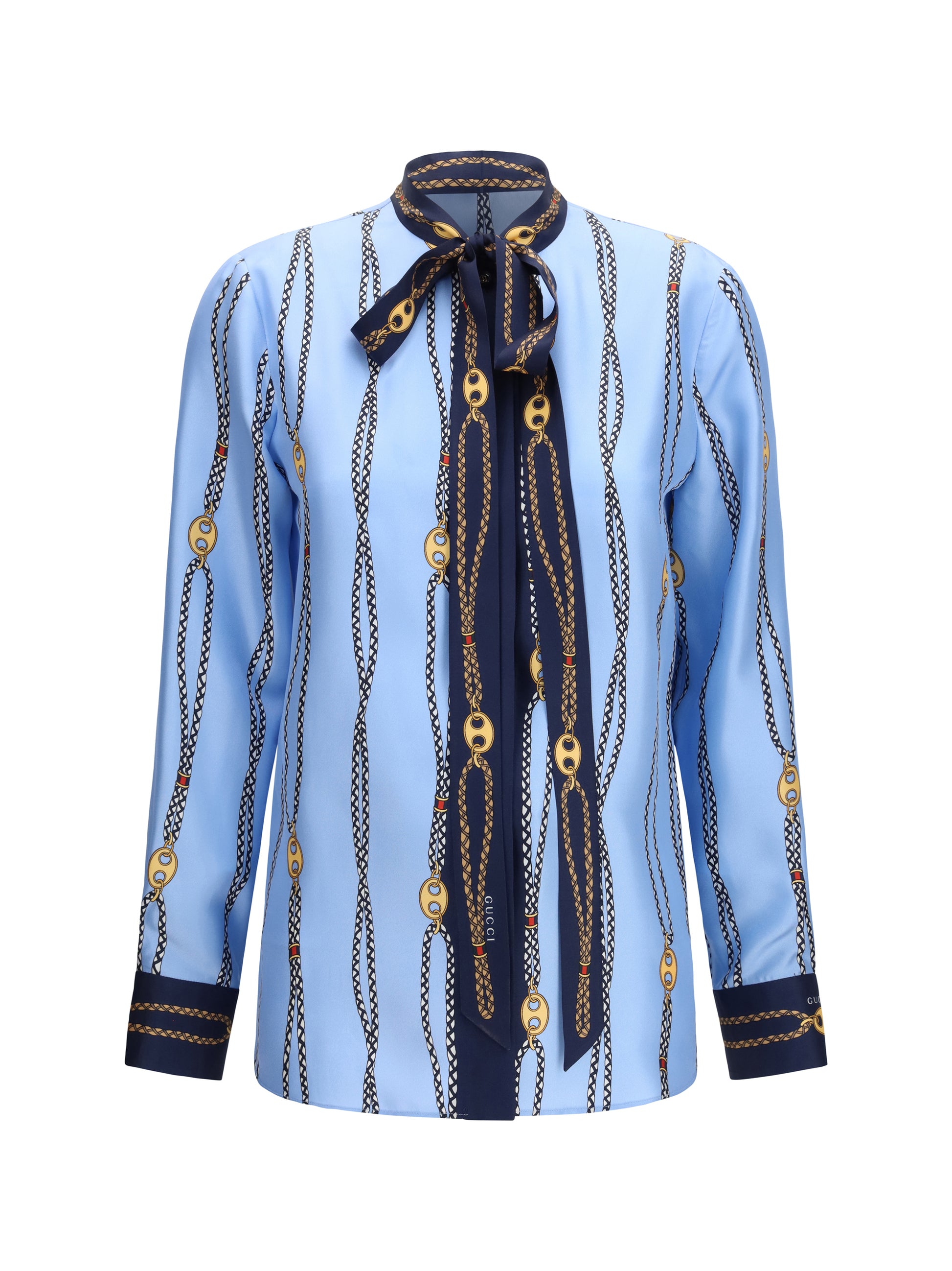 Gucci Women Silk Printed Shirt GUCCI