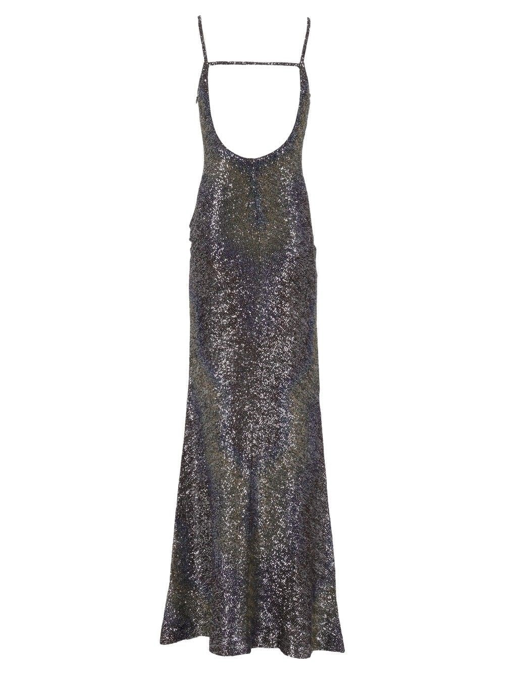 Missoni Women Long Dress With Low Back And Sequins MISSONI