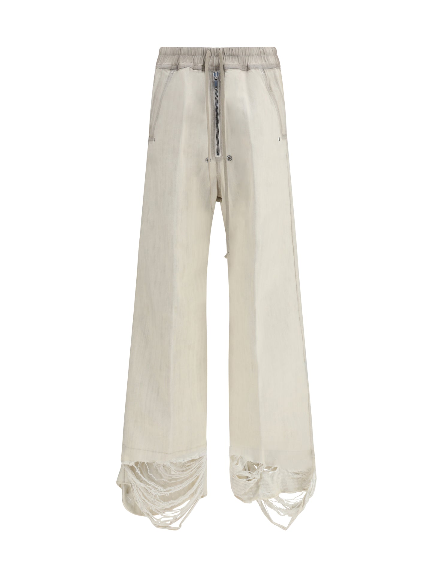 Rick Owens Men Wide Bela Pants In Denim RICK OWENS