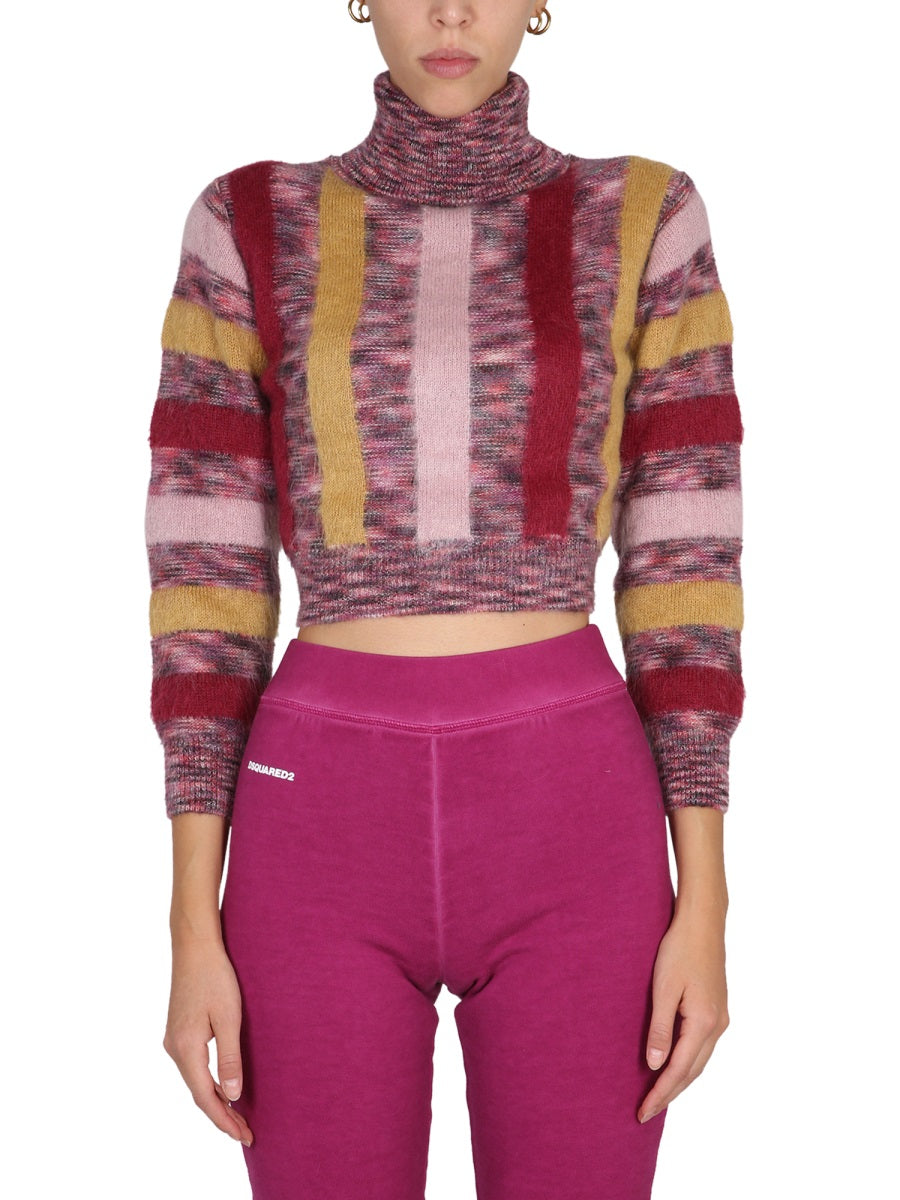 Dsquared Women Cropped Shirt DSQUARED2