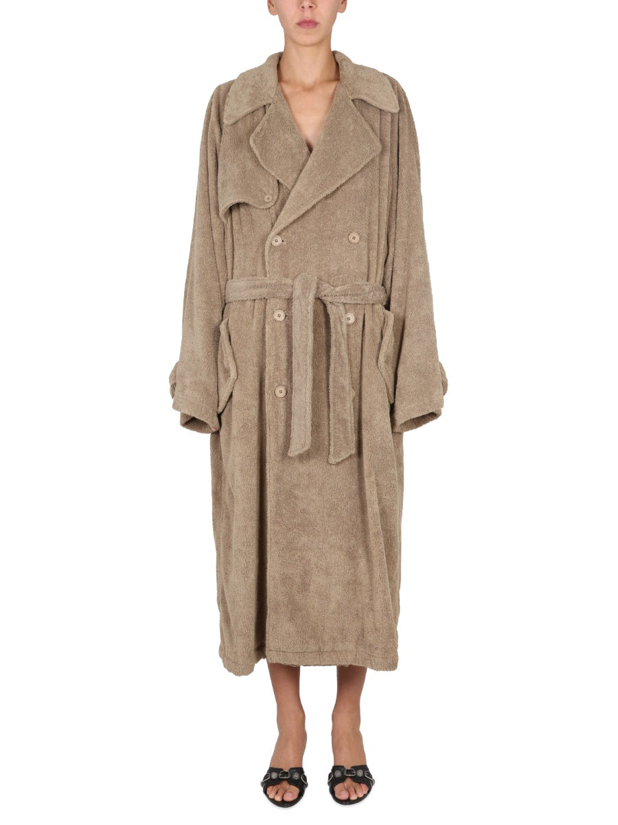 Balenciaga Women Towel Trench Coat BALENCIAGA