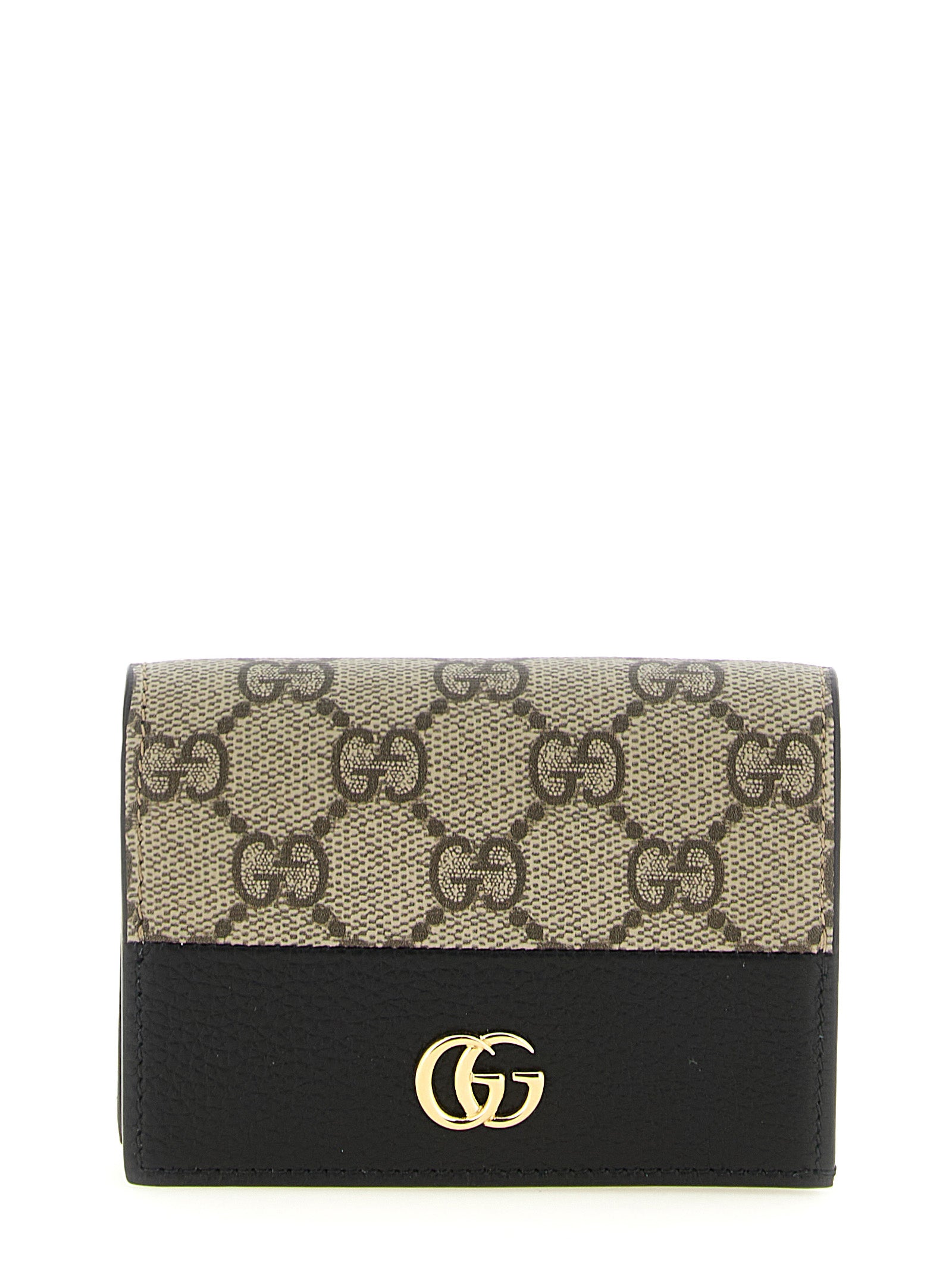 Gucci Women Gg Marmont Two-Tone Wallet GUCCI