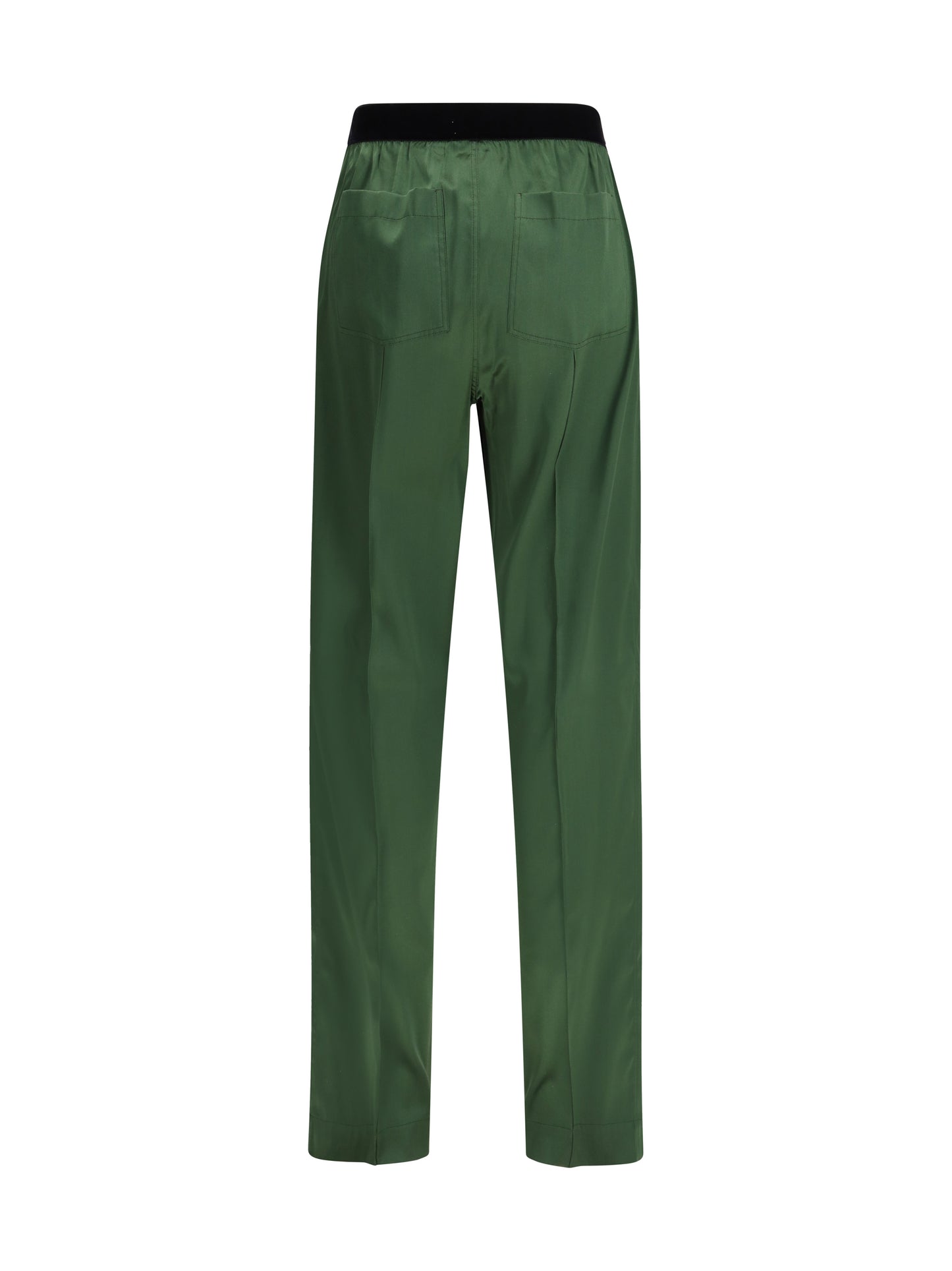 Tom Ford Women Stretch Silk Satin Pants TOM FORD