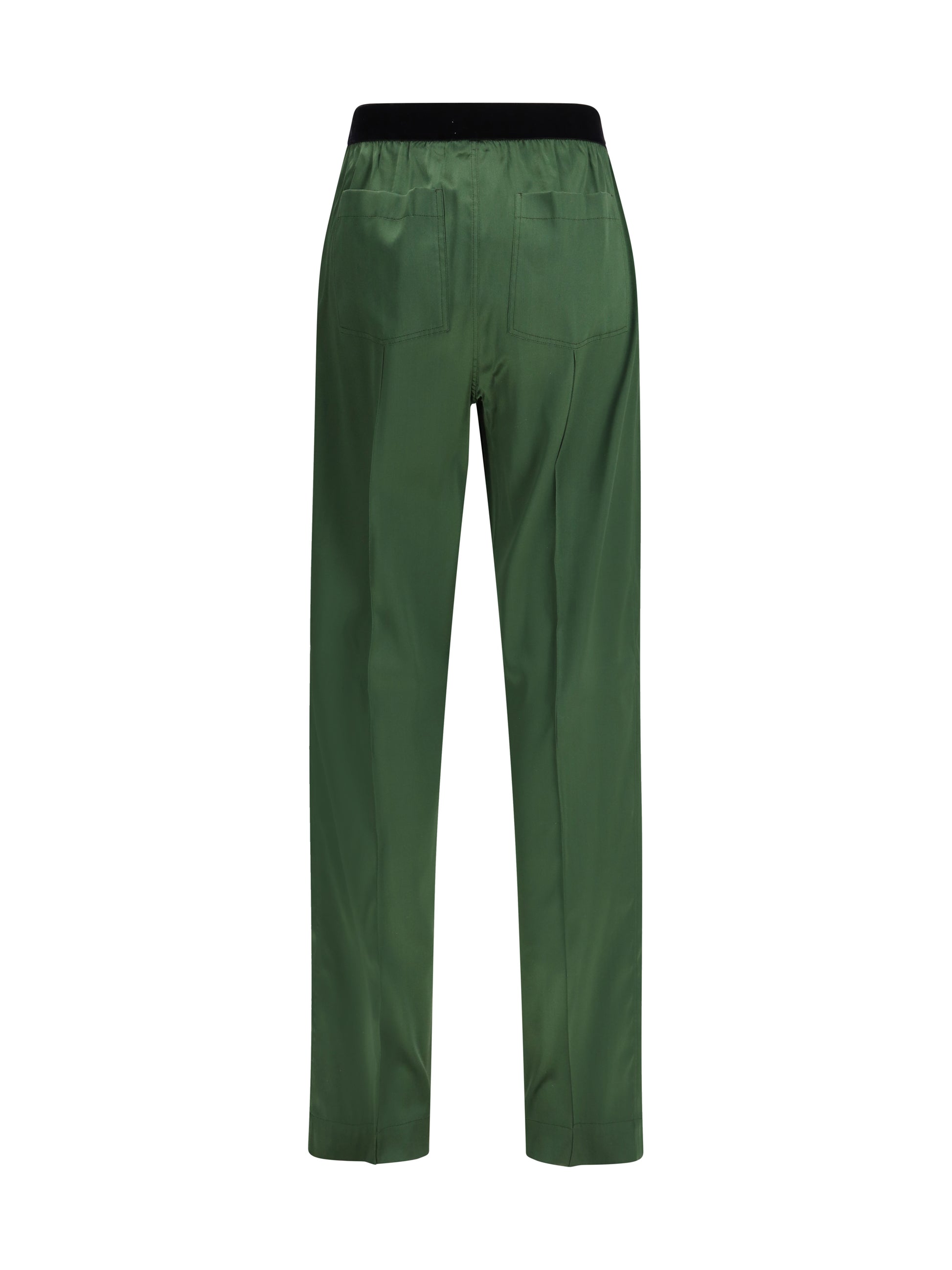 Tom Ford Women Stretch Silk Satin Pants TOM FORD
