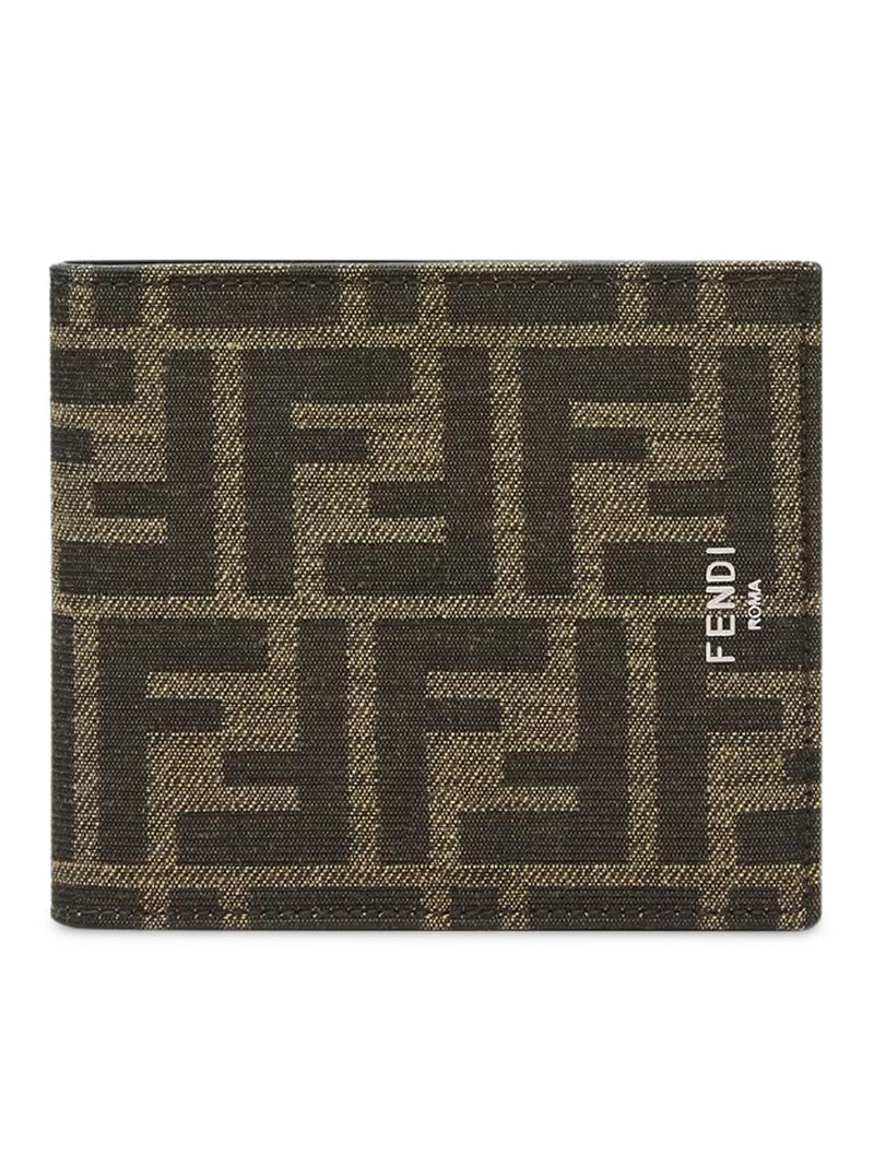 Fendi Men Fendi Ff Jacquard Wallet FENDI