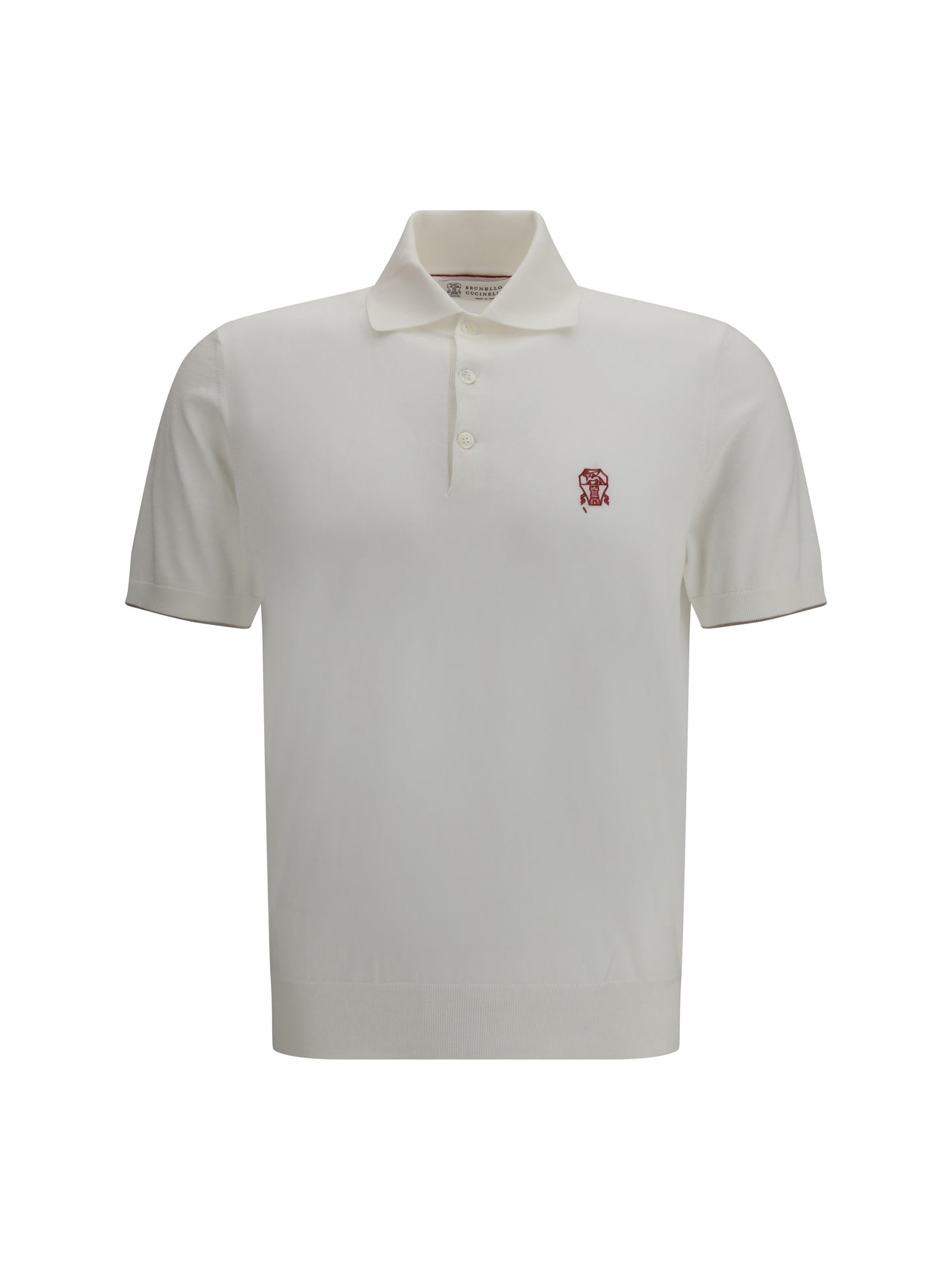 Brunello Cucinelli Men Short-Sleeved Polo BRUNELLO CUCINELLI