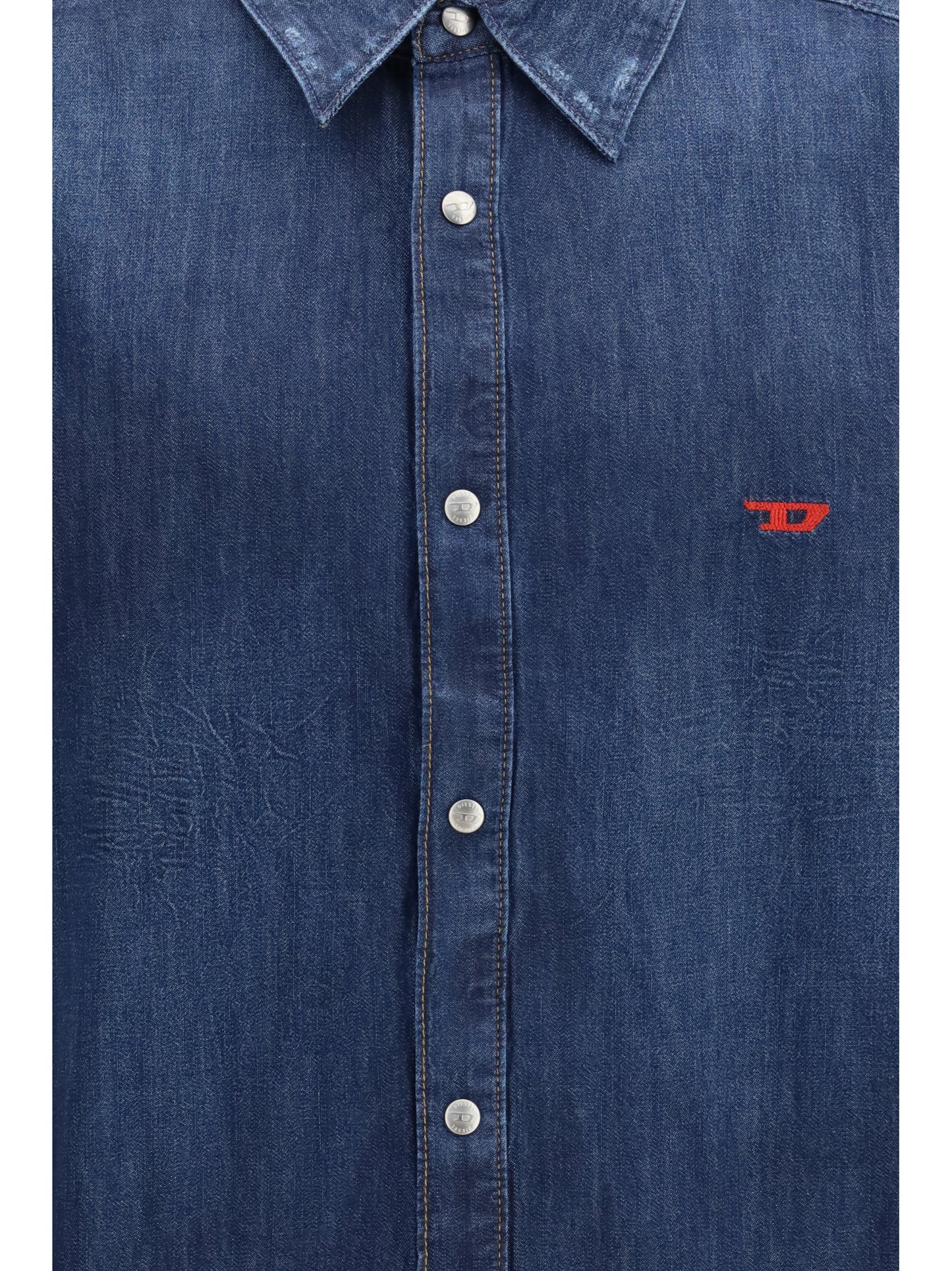 Diesel Men D-Simply Denim Shirt DIESEL
