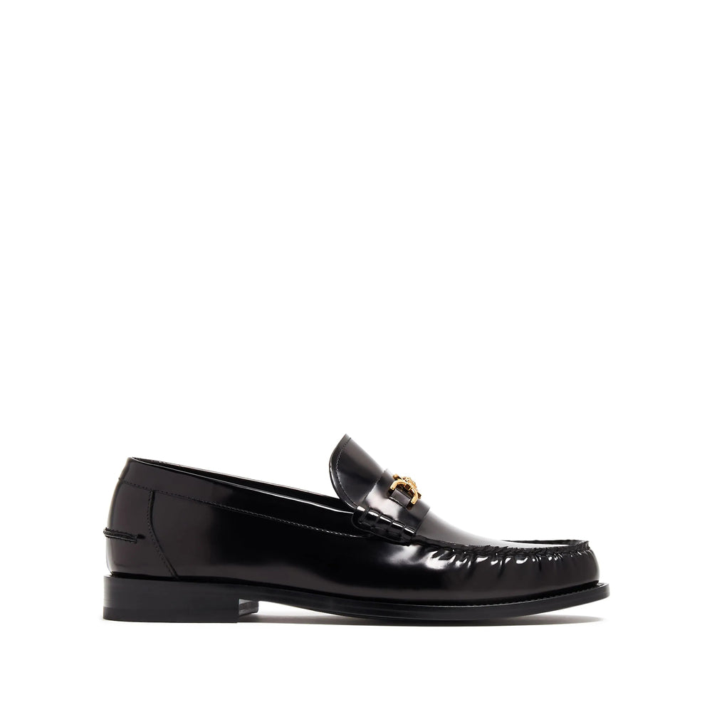 Versace Black Loafers Men VERSACE