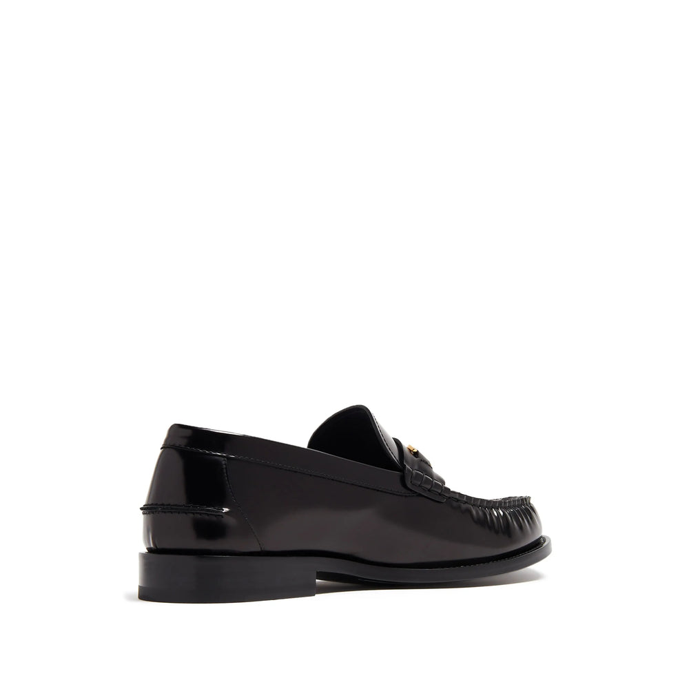 Versace Black Loafers Men VERSACE