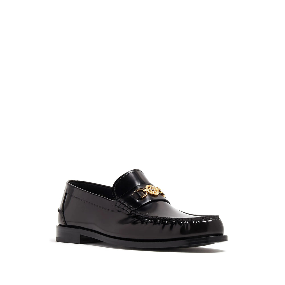 Versace Black Loafers Men VERSACE