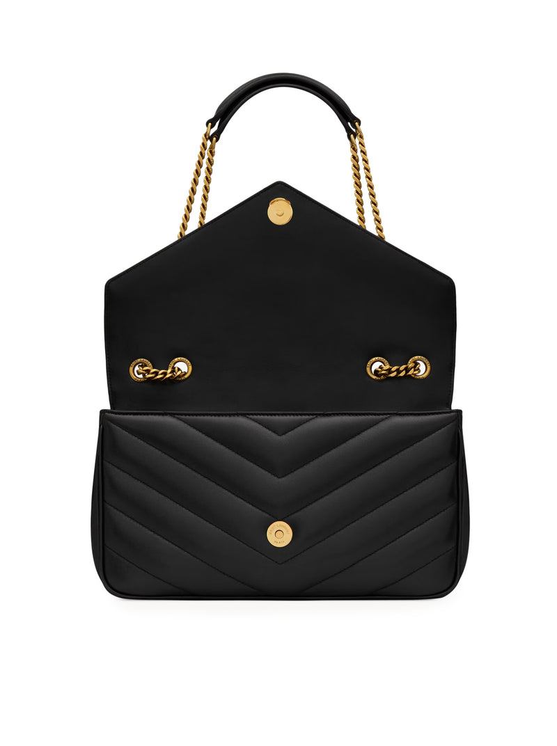 Saint Laurent Women Loulou Medium In Quilted Lambskin SAINT LAURENT