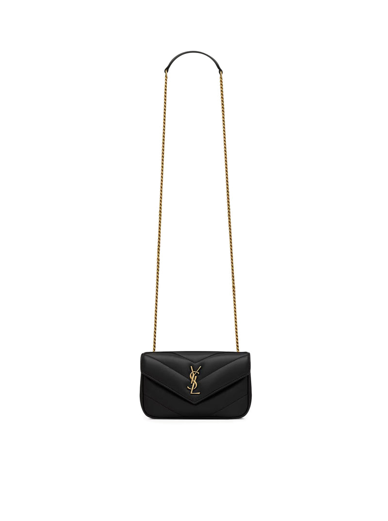 Saint Laurent Women Loulou Mini Lambskin Bag SAINT LAURENT