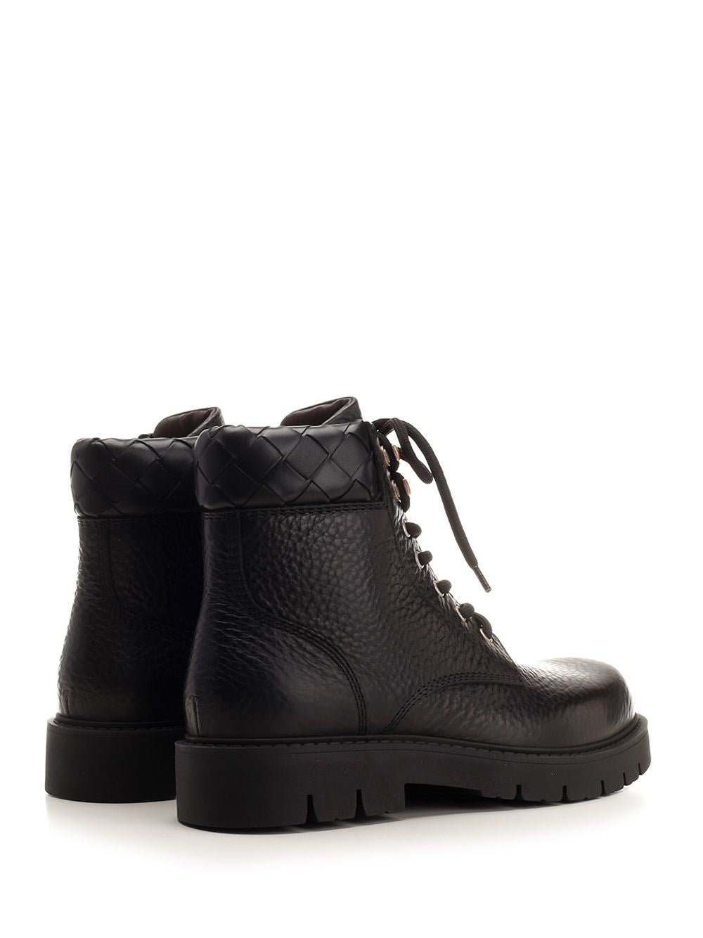 Bottega Veneta Men "Haddock" Lace-Up Boots BOTTEGA VENETA