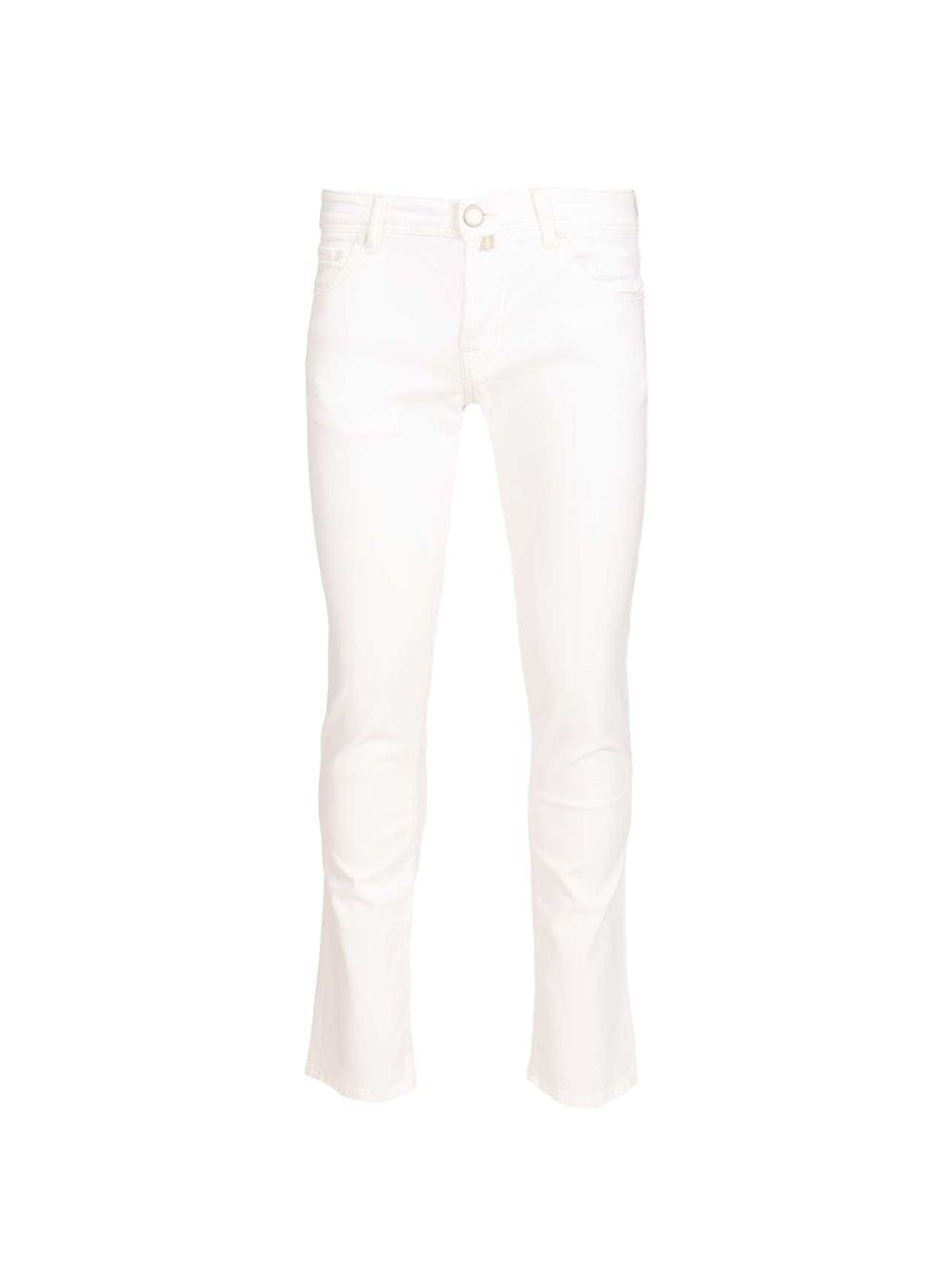 Jacob Cohen Men Pant 5 Pkt Slim Fit Nick L1 Salpa Bianca 9 Oz JACOB COHEN