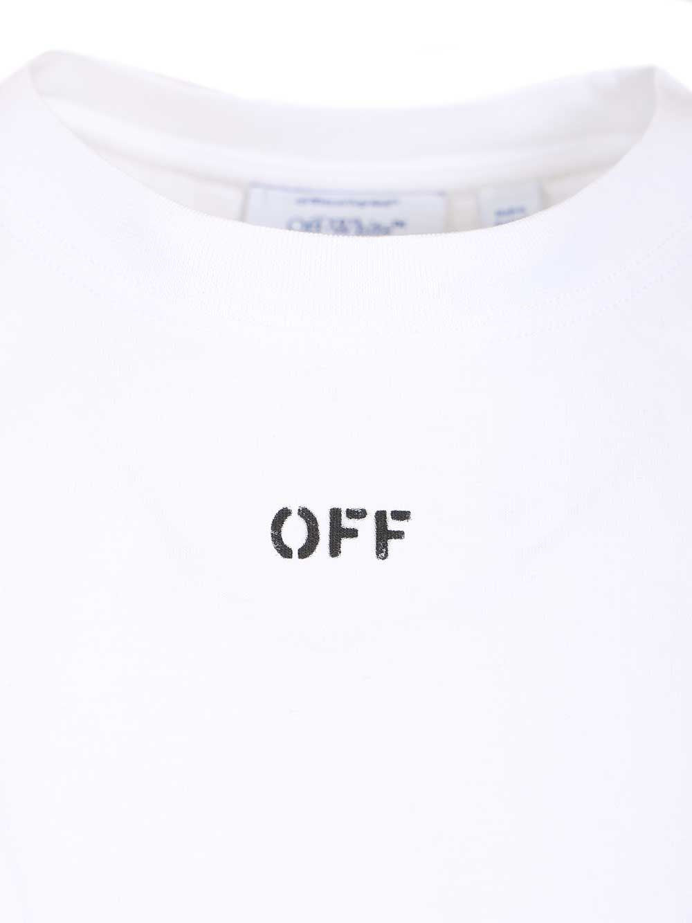 Off-White Men "Arrow 3D Spray" T-Shirt OFF-WHITE