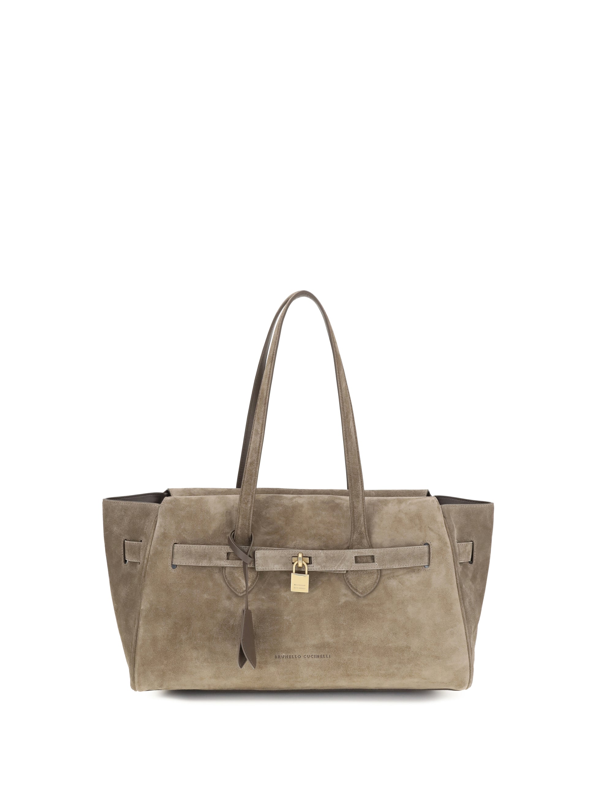Brunello Cucinelli Women Suede Shoulder Bag BRUNELLO CUCINELLI