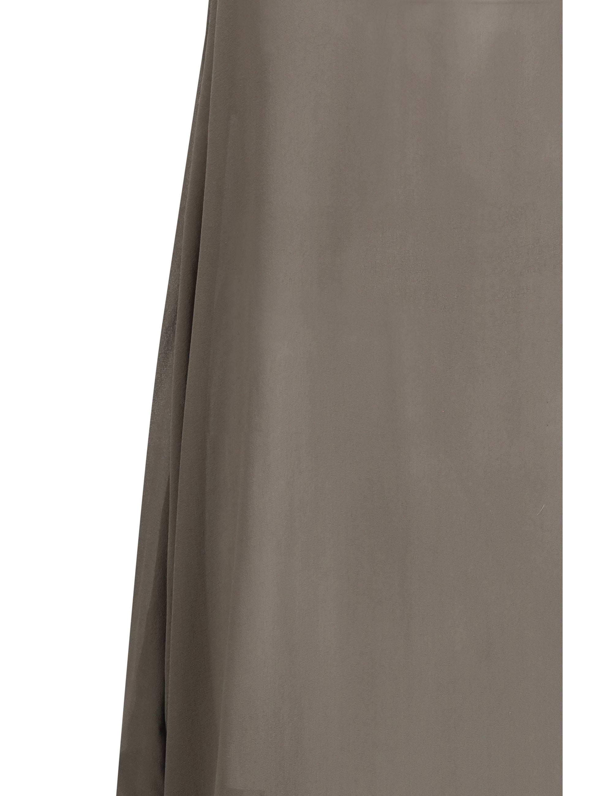 Rick Owens Women Haltar Silk Georgette Dress RICK OWENS