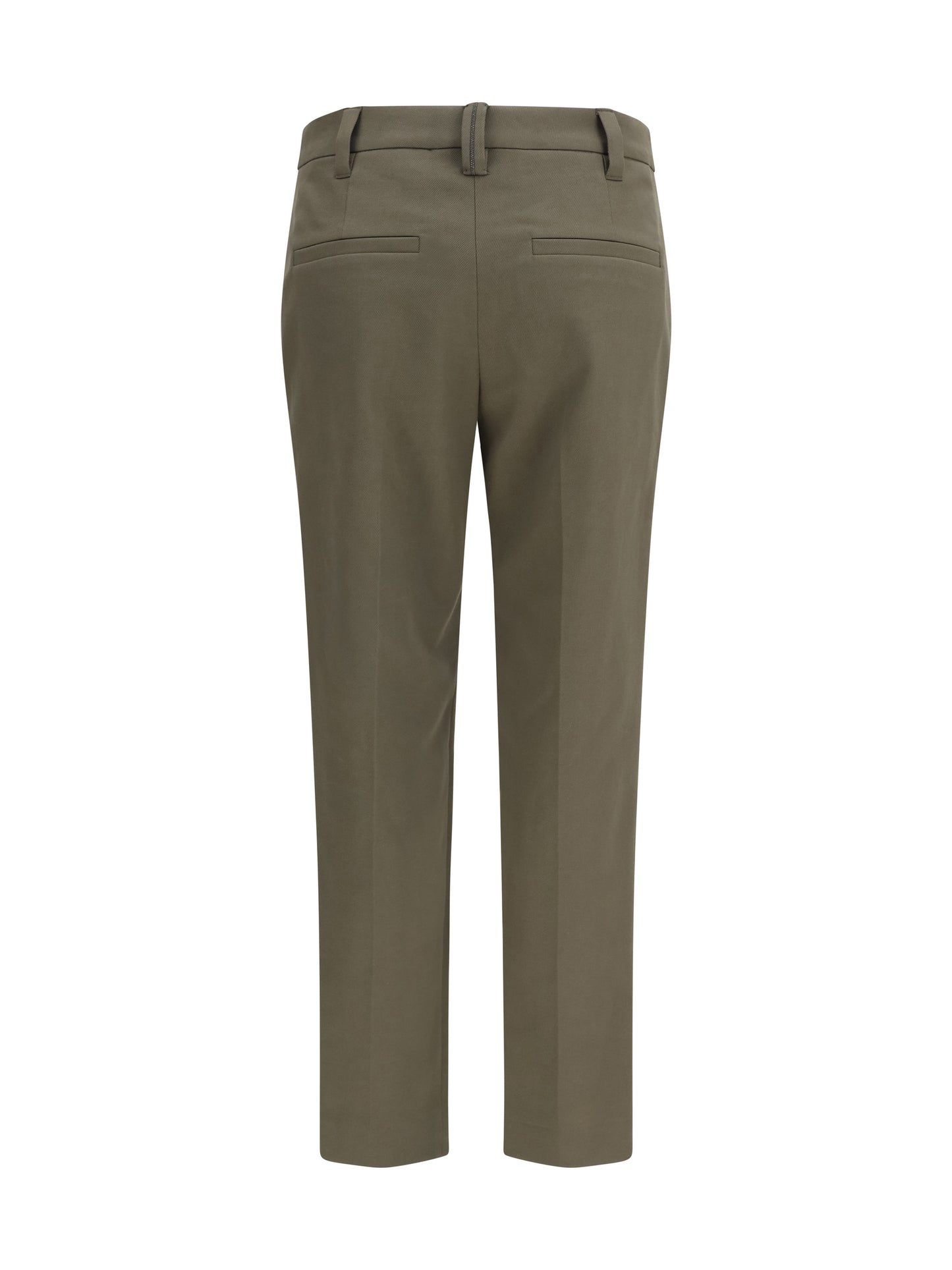 Brunello Cucinelli Women Tailored Cotton Pants BRUNELLO CUCINELLI