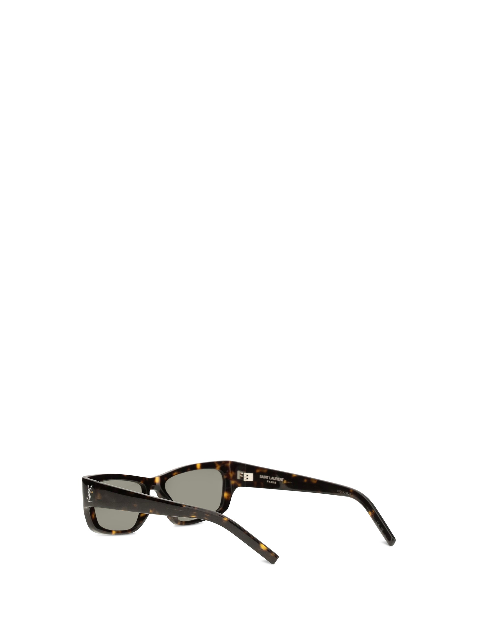 Saint Laurent Women Tortoiseshell Sunglasses With Side Logo SAINT LAURENT