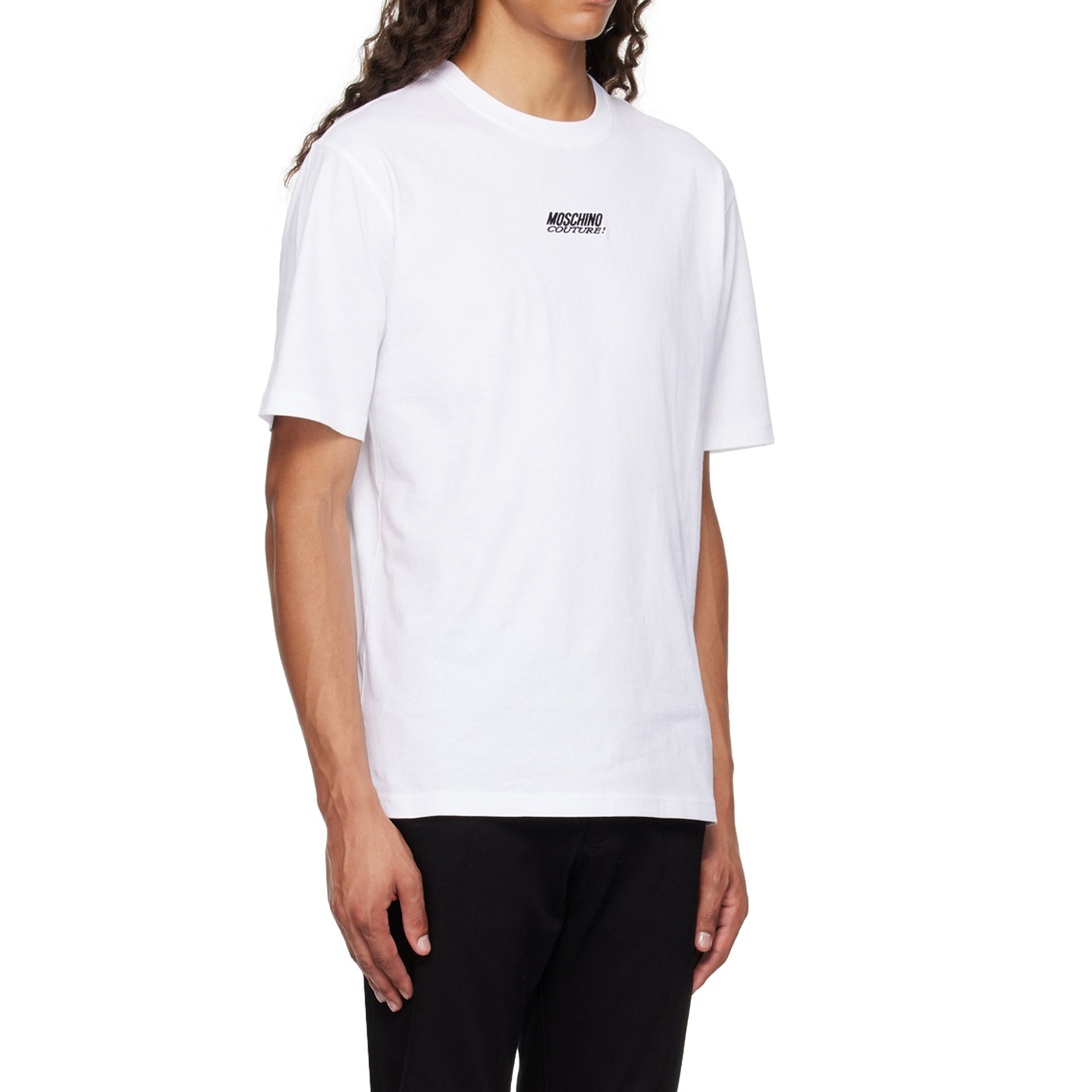 Moschino Logo Embroidered T-Shirt Men MOSCHINO