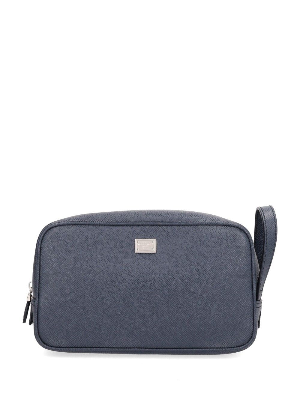 Dolce & Gabbana Men Zip Wash Bag DOLCE & GABBANA
