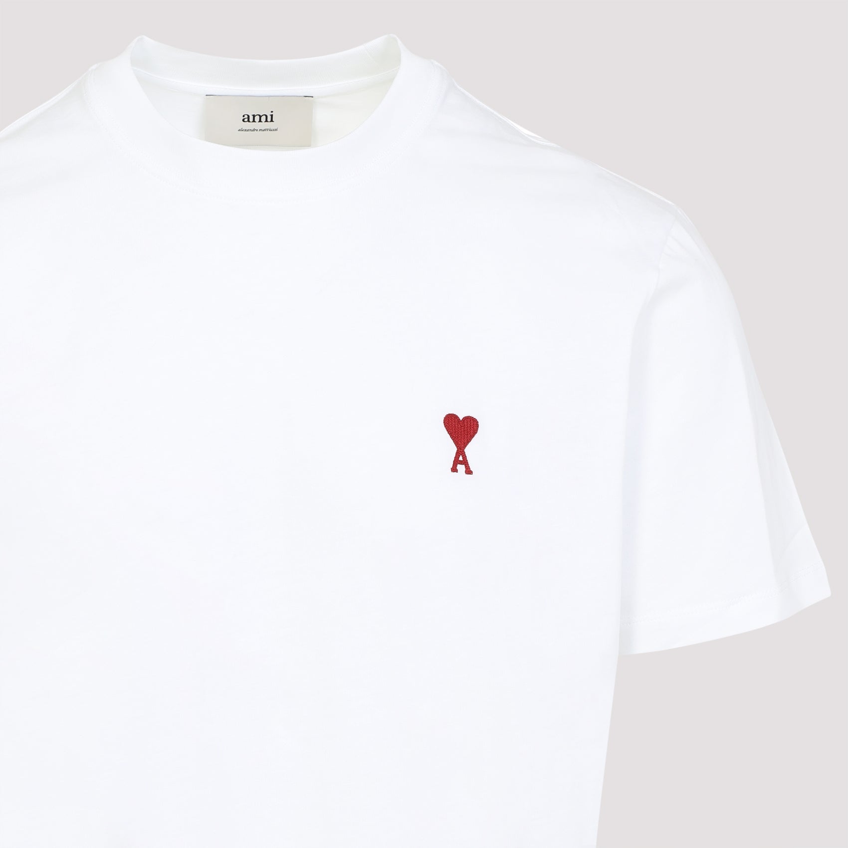 Ami Classic Red T-Shirt Men AMI PARIS