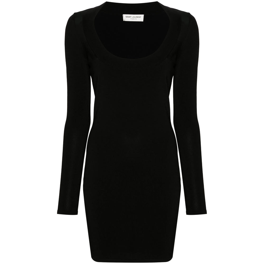 Saint Laurent Black Dresses - Evening Dresses Women SAINT LAURENT
