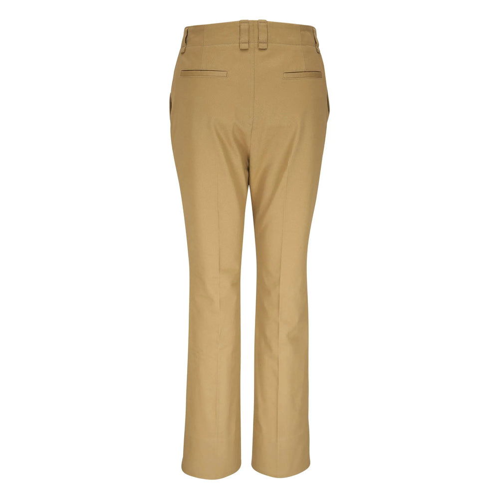 Saint Laurent Neutrals Trousers - Straight Trousers Women SAINT LAURENT
