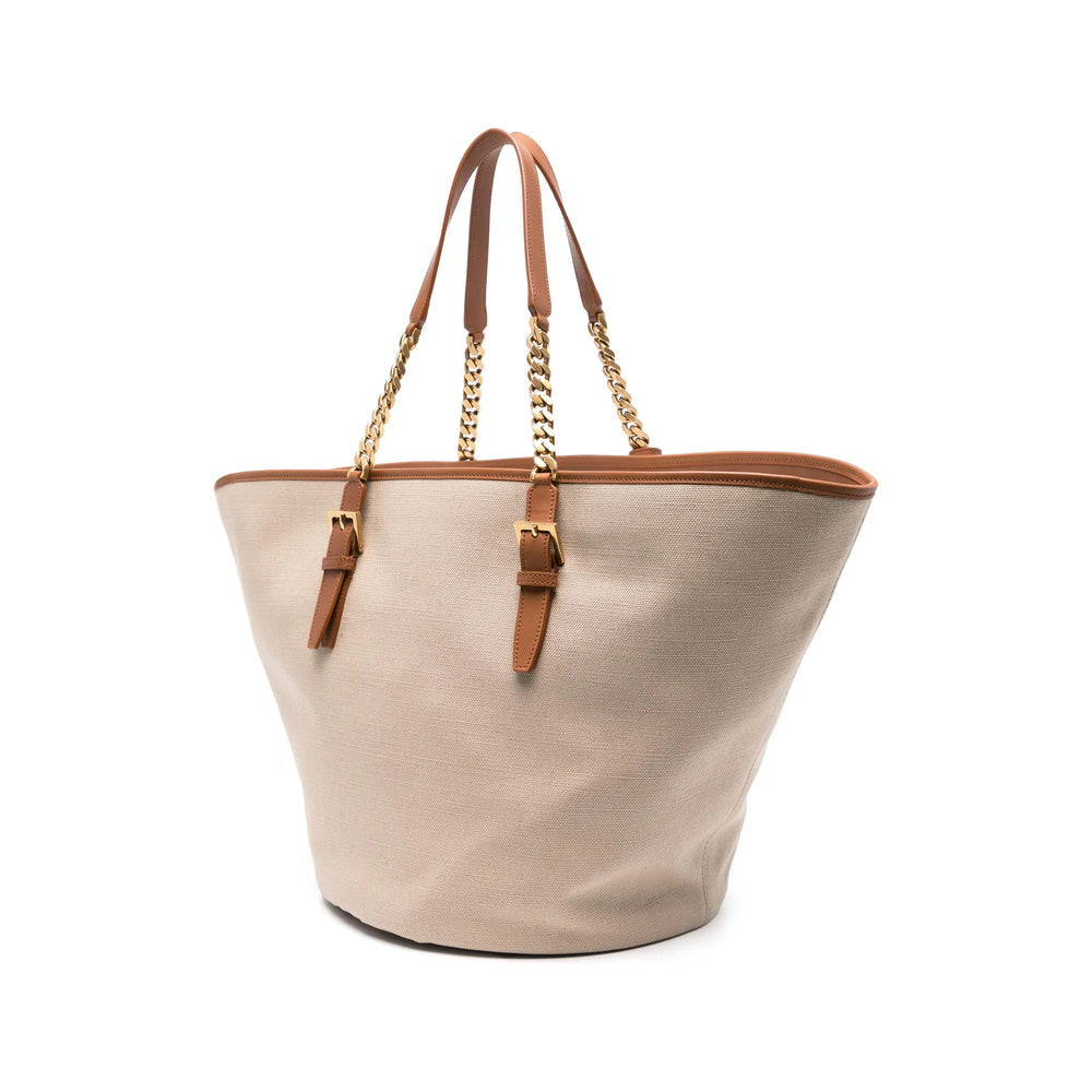 Saint Laurent Neutrals Tote Bags Women SAINT LAURENT