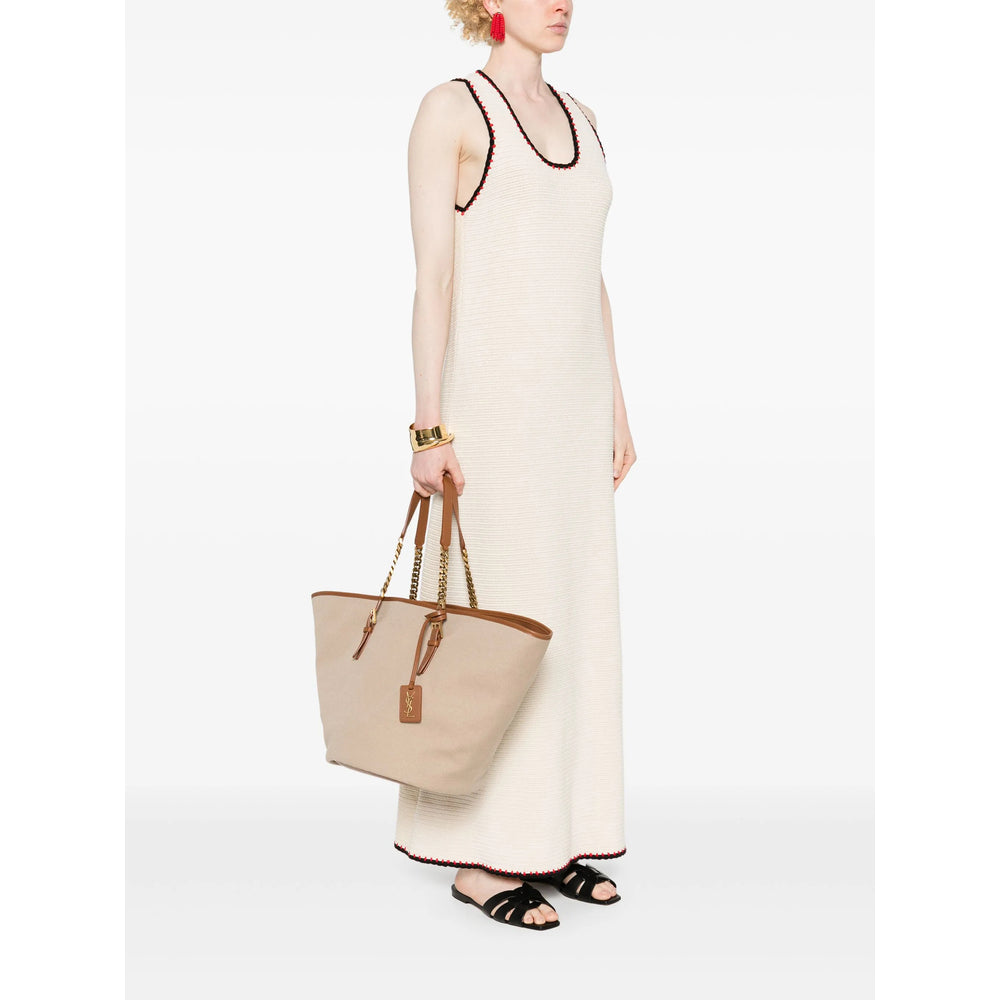 Saint Laurent Neutrals Tote Bags Women SAINT LAURENT