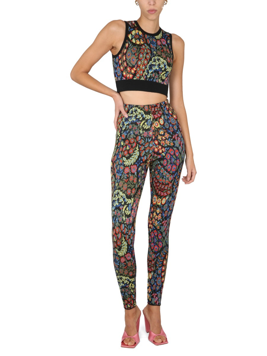 Etro Women Jacquard Wool Blend Top And Leggings ETRO