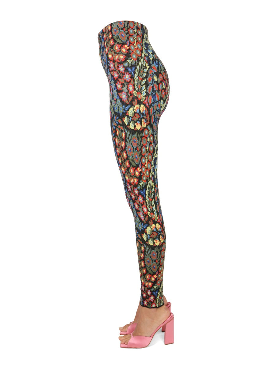 Etro Women Jacquard Wool Blend Top And Leggings ETRO