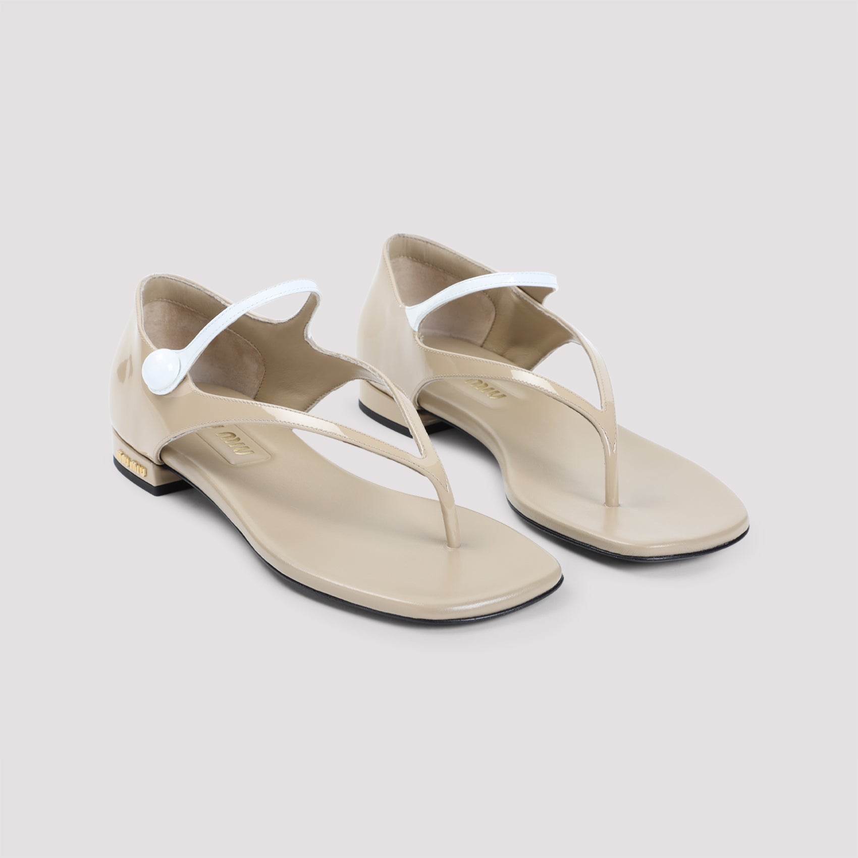 Miu Miu Calf Leather Sandals Women MIU MIU